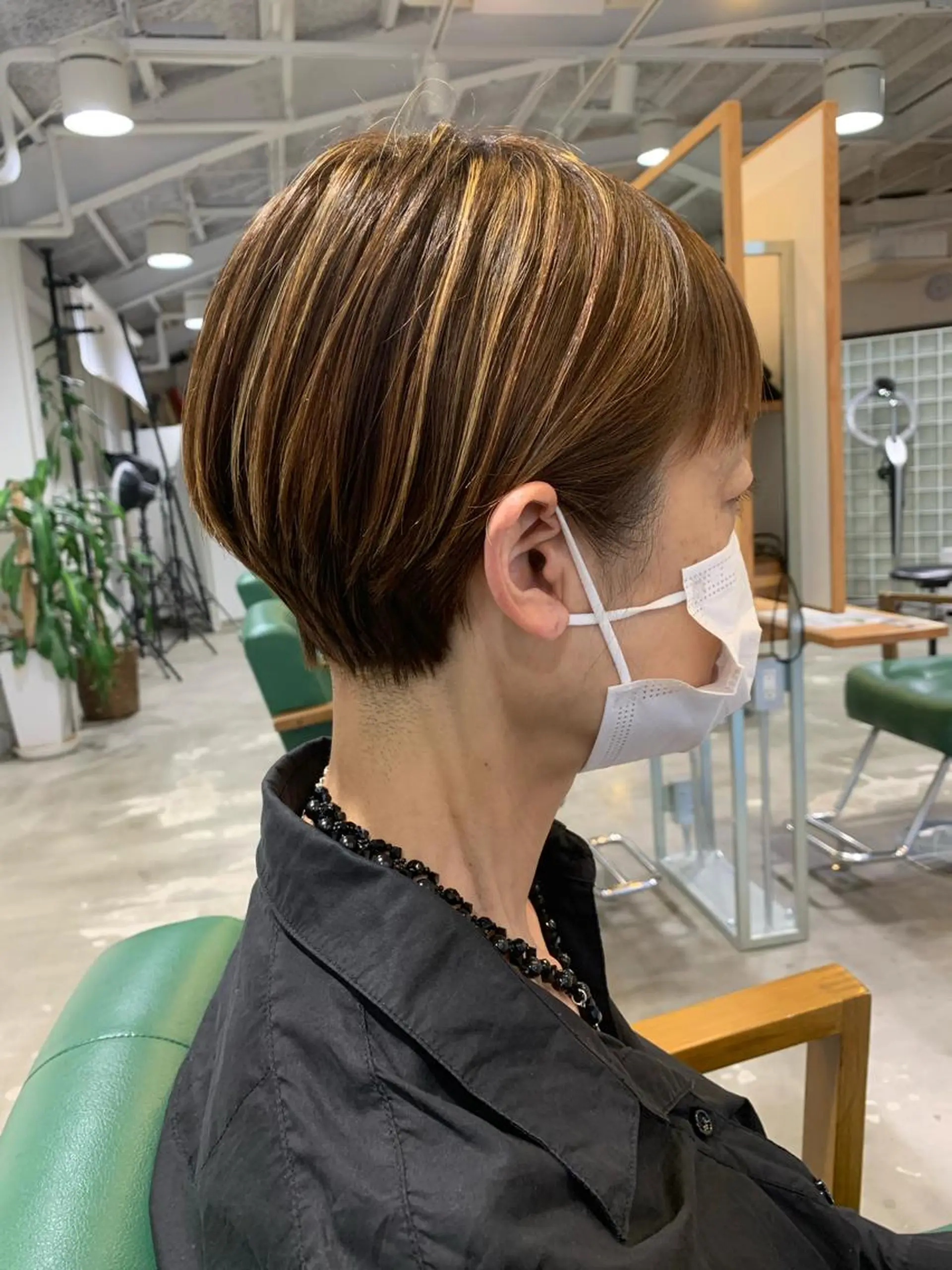 ショート 丸みショート ショートヘア 藤倉 翔平のヘアスタイル