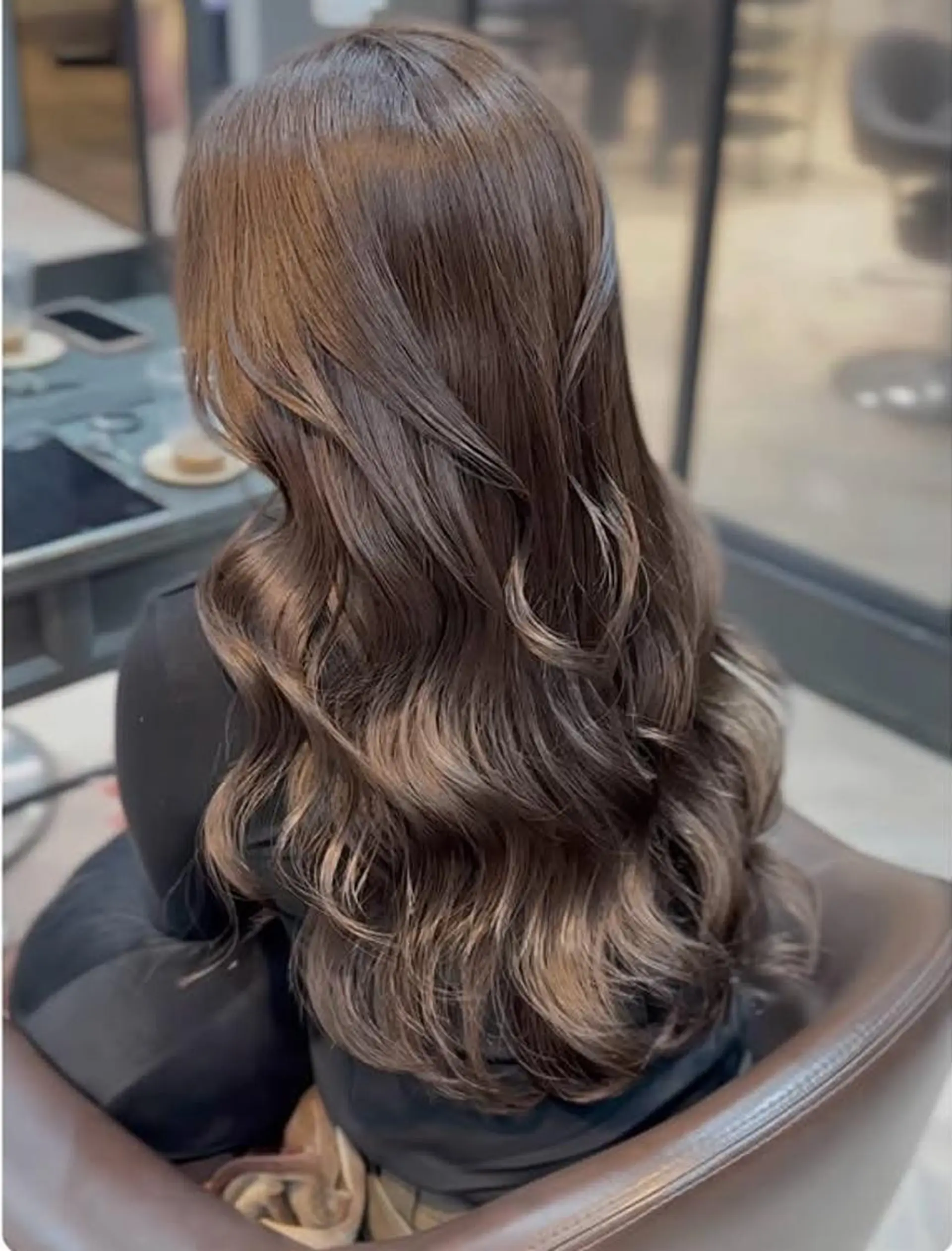 ロング カラー 髪質改善/透明感 カラー/松尾美南海のヘアスタイル