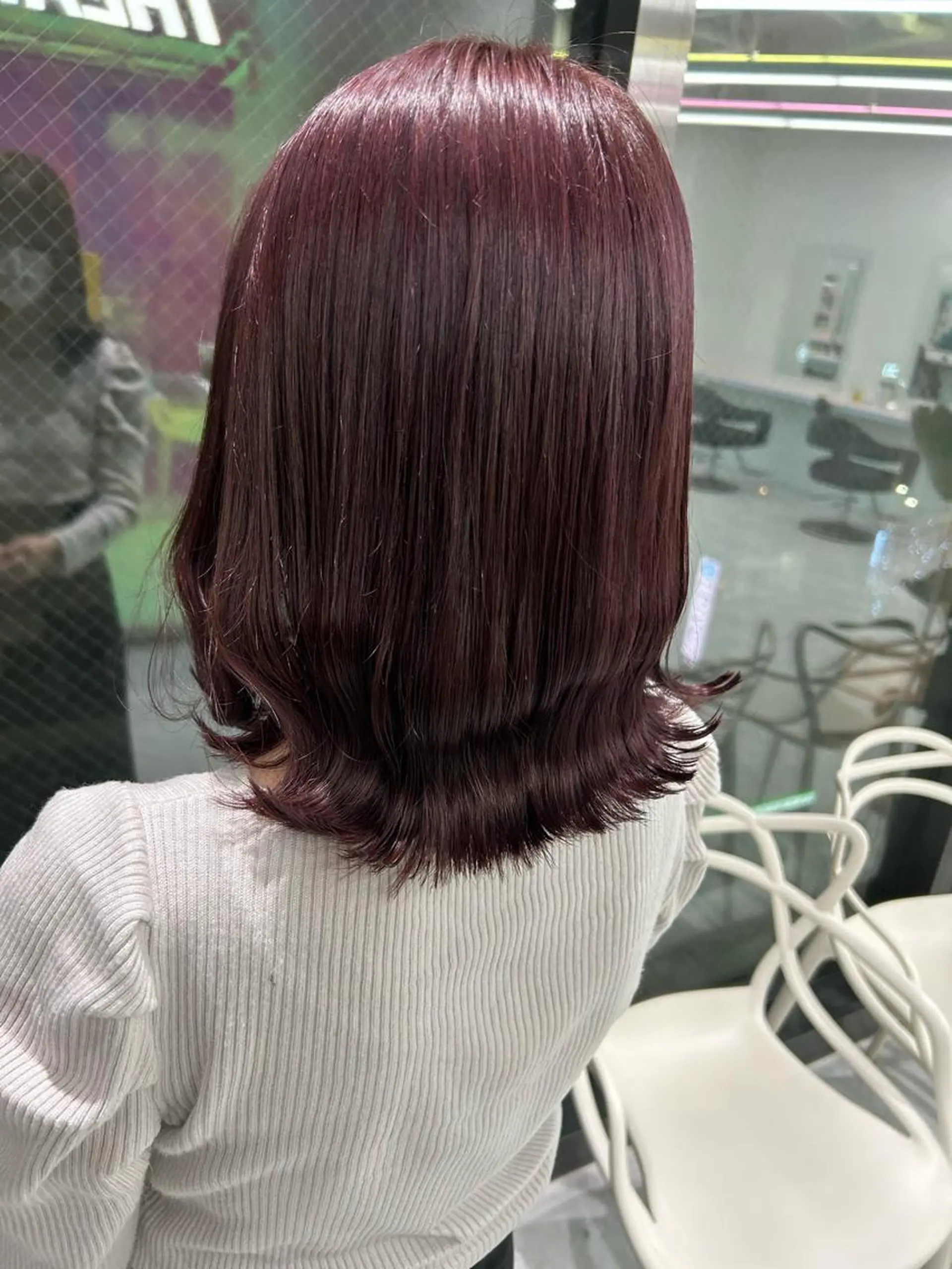 ミディアム カラー ヘアアレンジ 髪質改善 ヘアカラー トリートメント ブリーチなしの達人 🌈KAITOのヘアスタイル