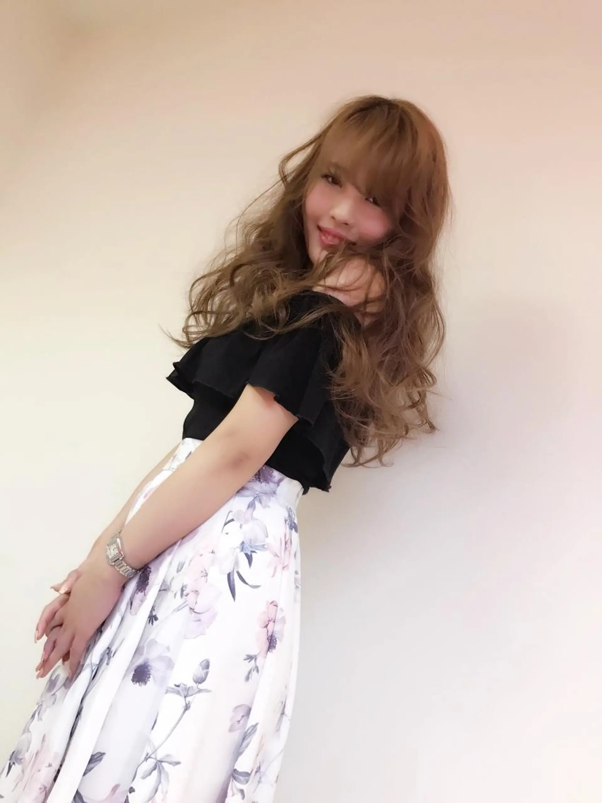 ロング カラー パーマ ヘアアレンジ ネイル マツエク・マツパ backstage.AZ所属・吉川 宙翔のヘアスタイル