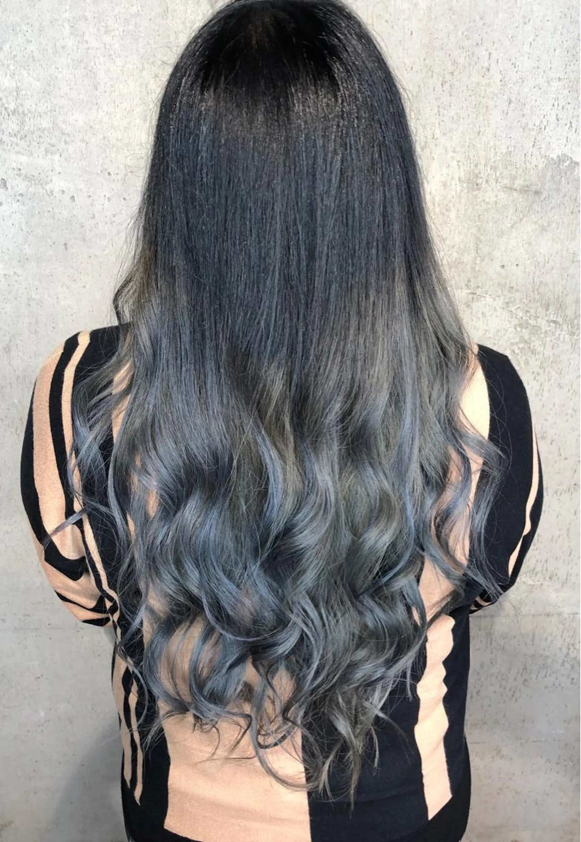 ロング カラー アッシュ グラデーションカラー Cuon所属・✨ご新規様のみ✨ ウンノのヘアスタイル