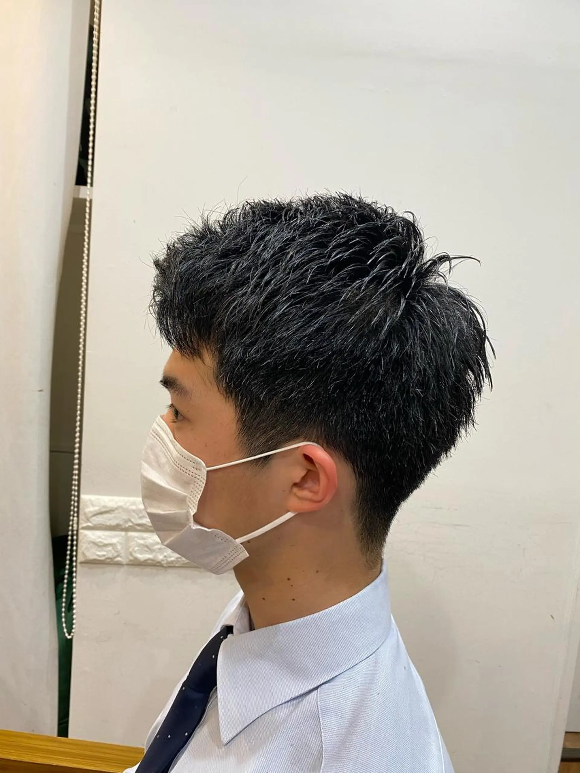 ショート メンズ 髪質改善&縮毛矯正 カット/soyaのヘアスタイル