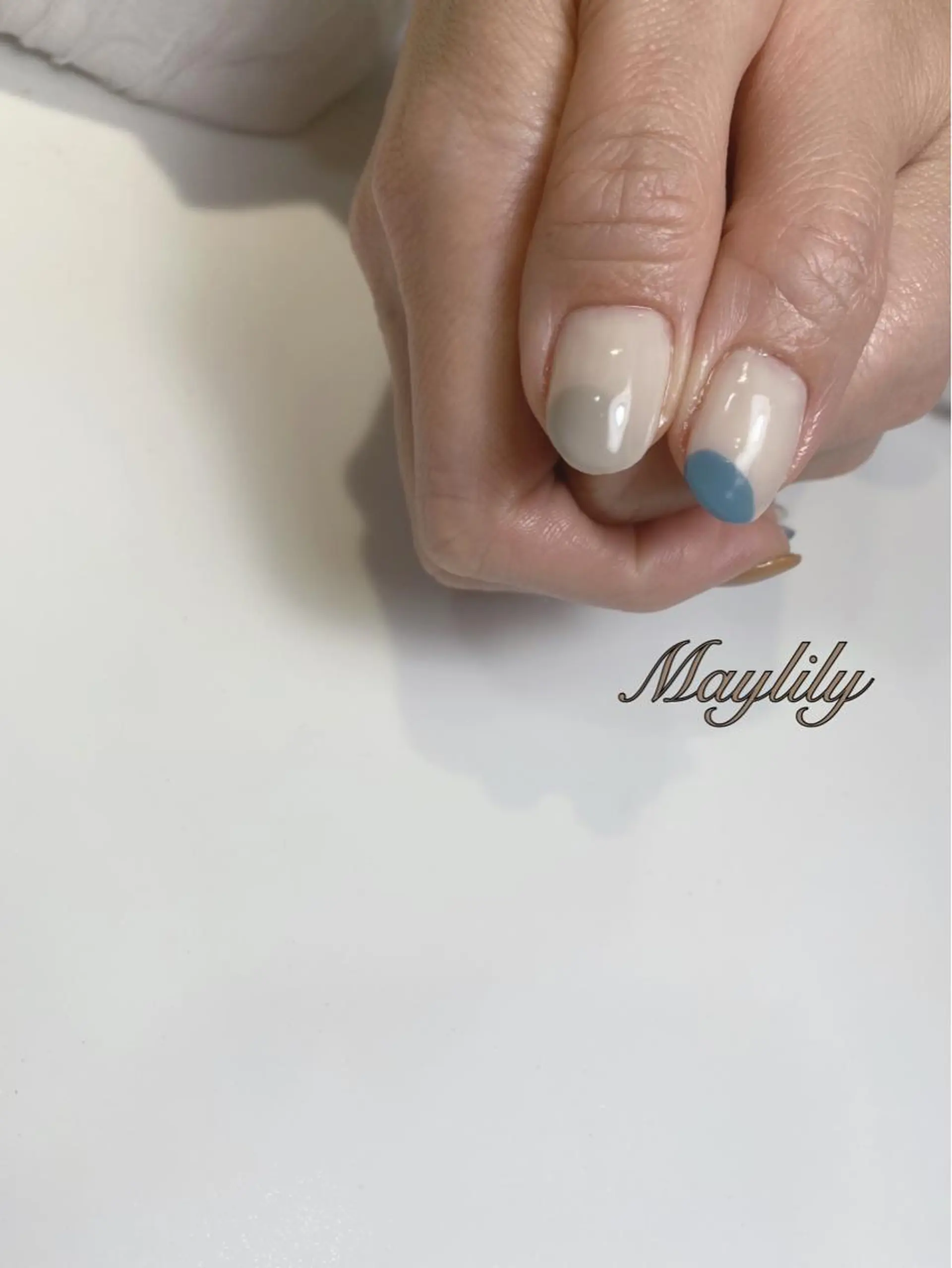 ネイル 持ち込み ハンドネイル Nail salon Maylilyのネイルデザイン
