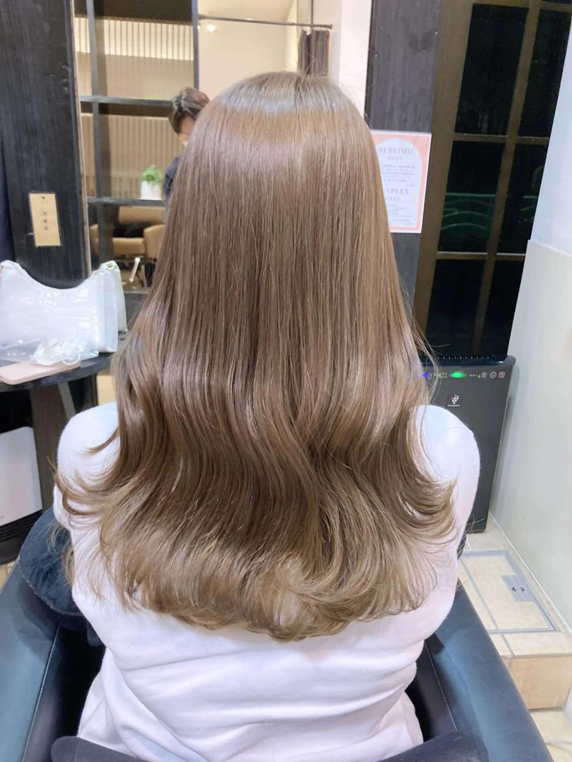 ロング カラー ヘアアレンジ 韓国風ヘア レイヤーカット 🌟東銀座マンツーマ ン🌟タカナシのヘアスタイル