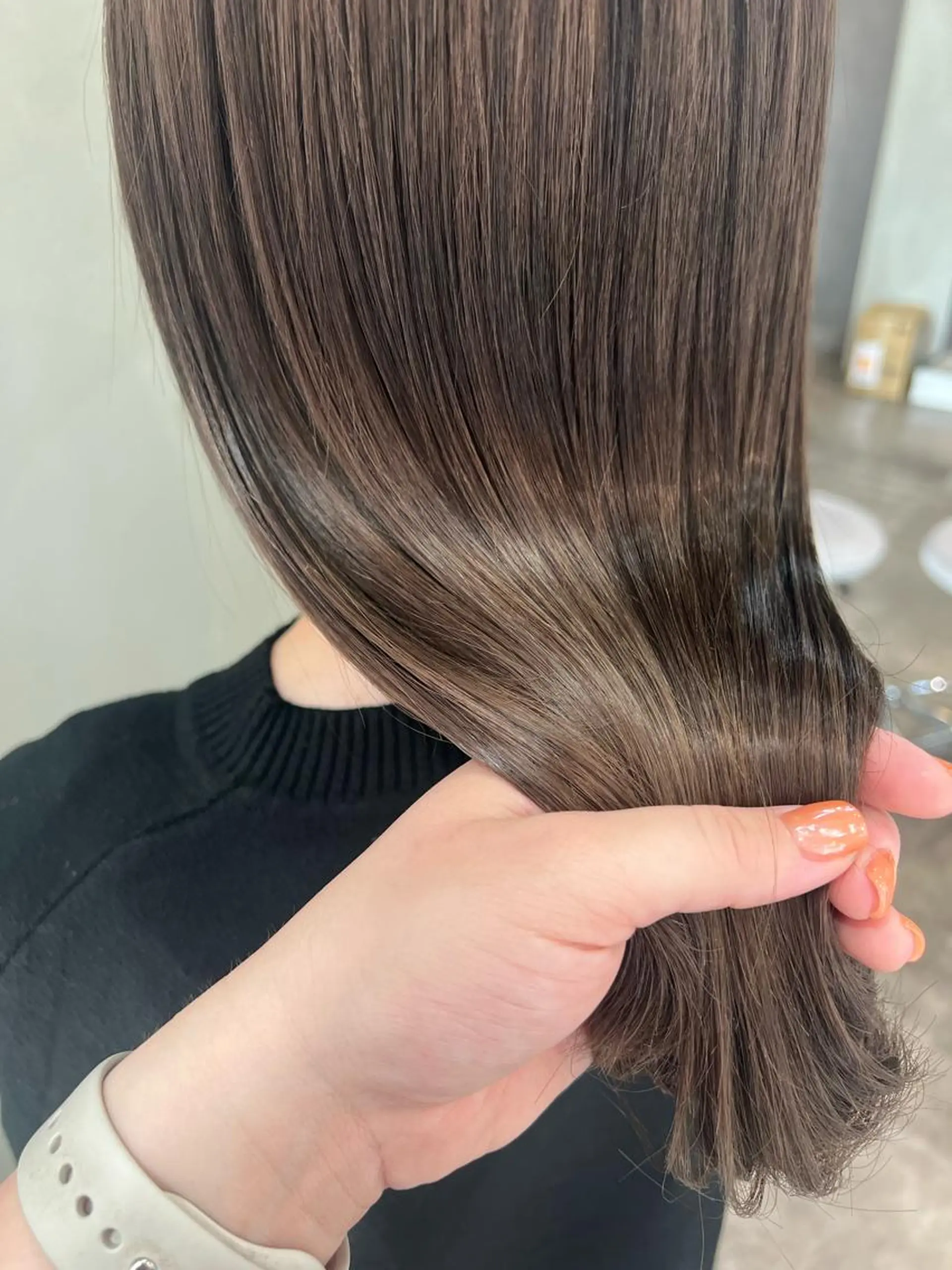 ミディアム カラー ヘアアレンジ 髪質改善 トリートメント カット ヘアカラー トリートメント ヘアセット 悩み解決/艶髪/ LISAのヘアスタイル