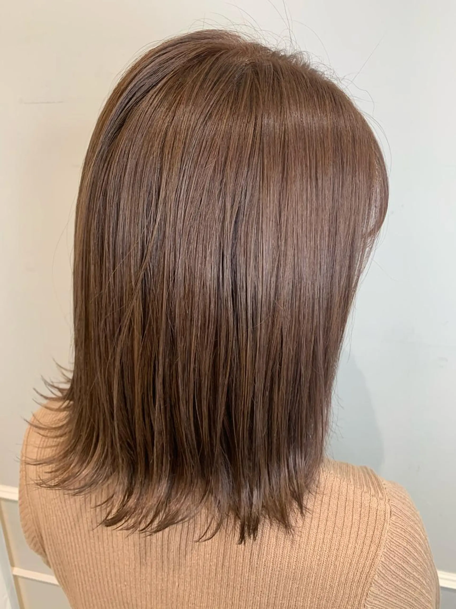 ミディアム カラー カット ヘアカラー トリートメント 🦖鶴岡香純🦖 5/1から復帰しますのヘアスタイル