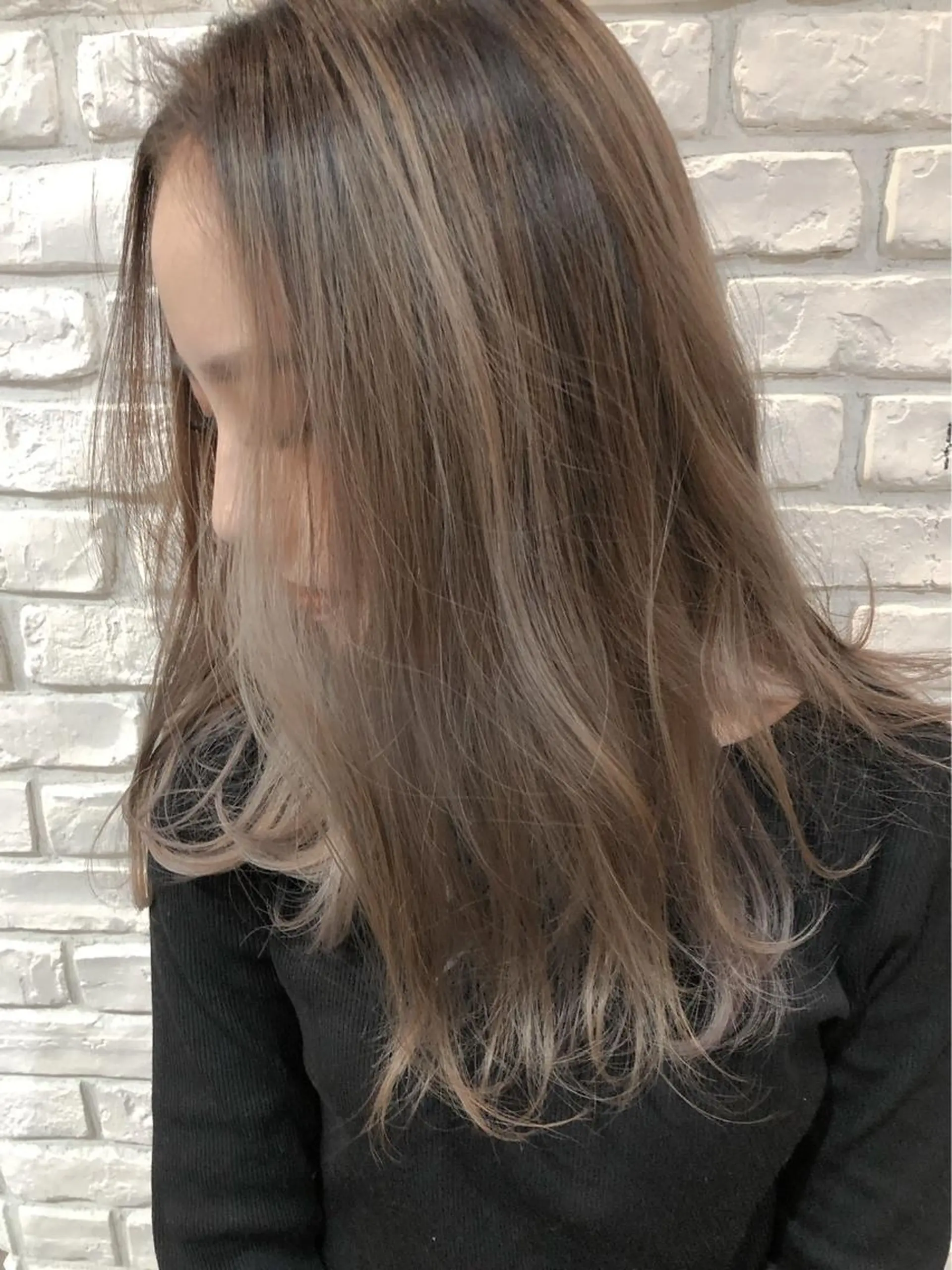 セミロング ヘアカラー 【PD VISEO】 GENKIのヘアスタイル