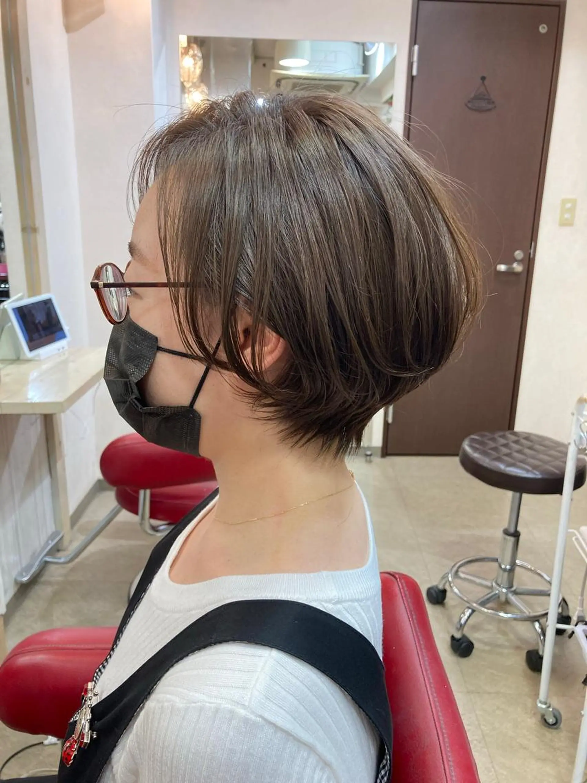 ショート カラー ショート専門 笠井翔太のヘアスタイル