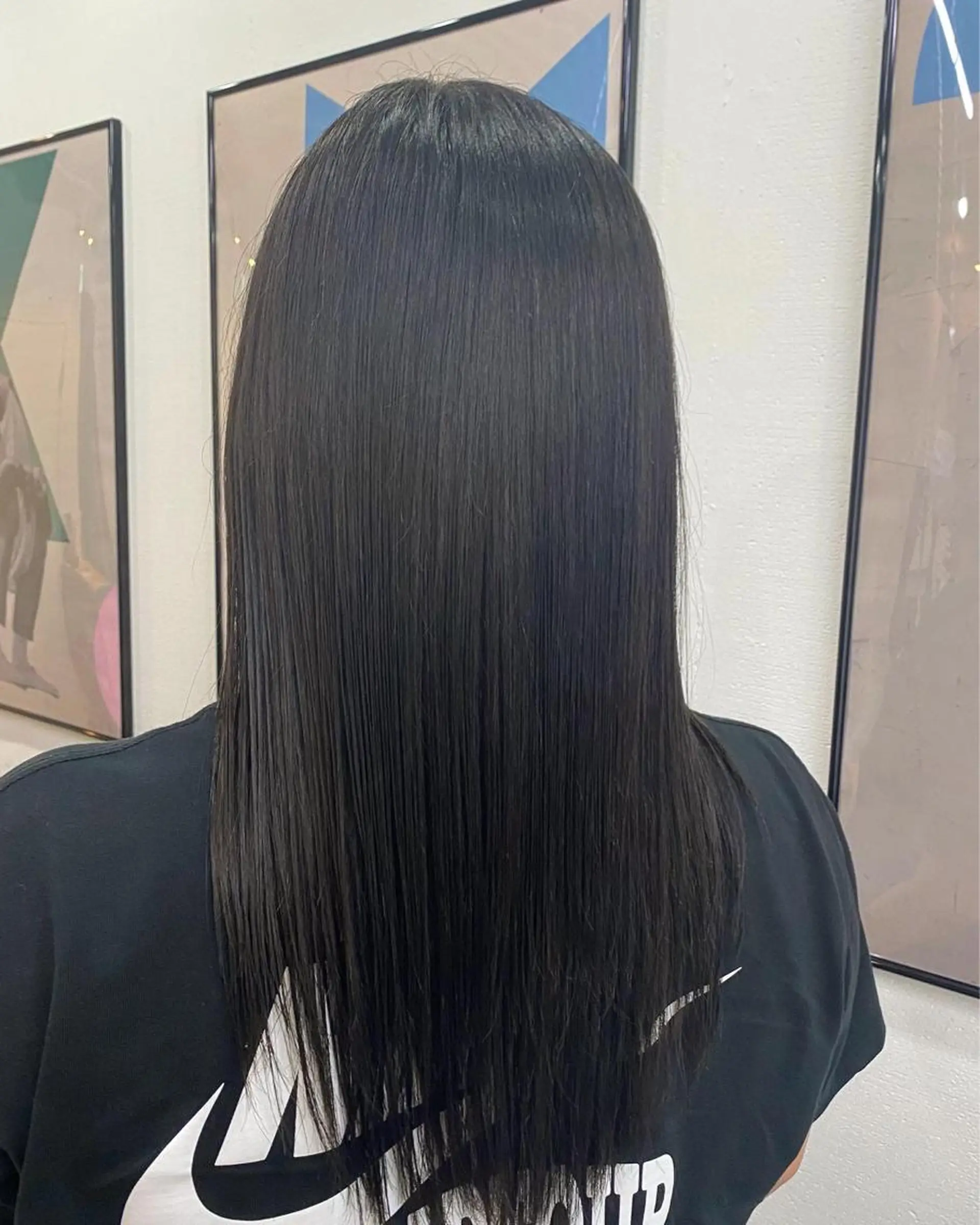 セミロング 暖色カラー/天神/ ヘイマサクラのヘアスタイル