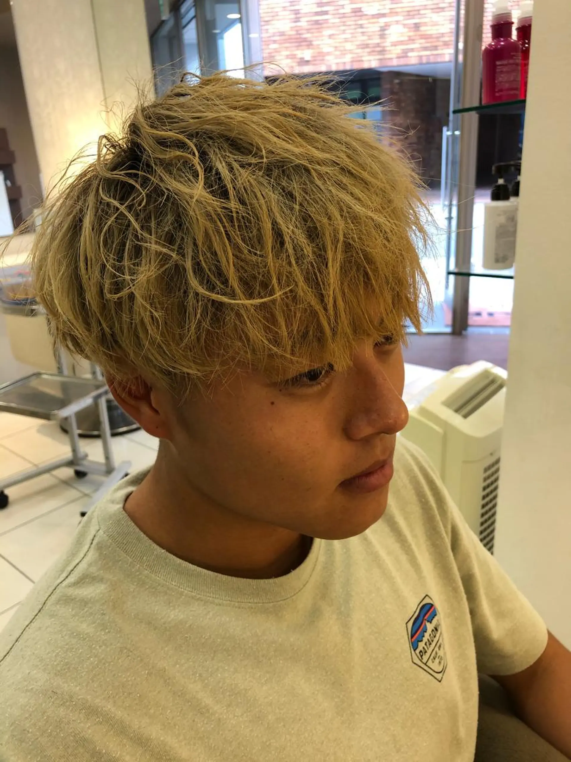 メンズ マッシュ カット 神田 澪史のヘアスタイル