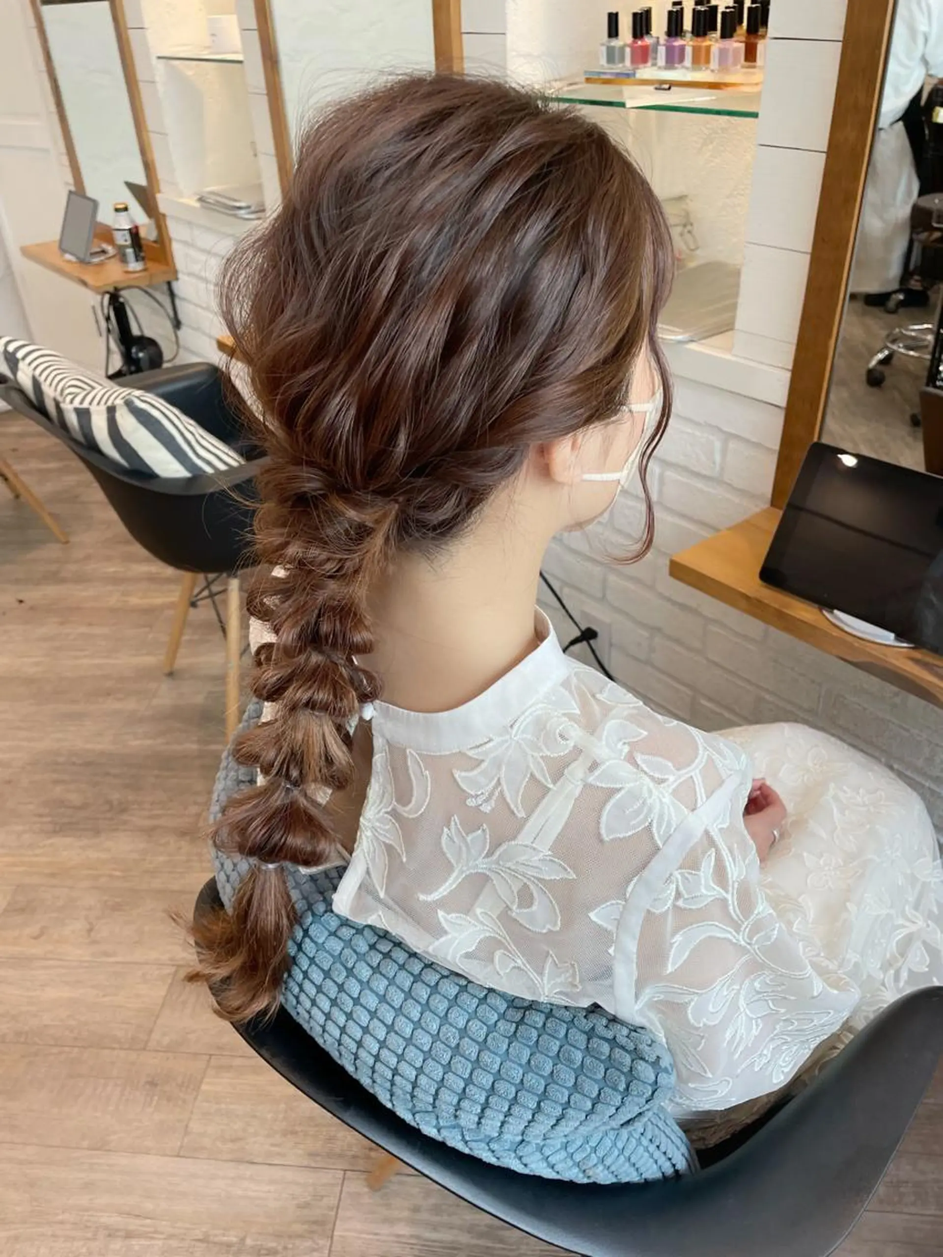 ロング ヘアセット ✨透明感ケアカラー✨ 長野ゆきなのヘアスタイル