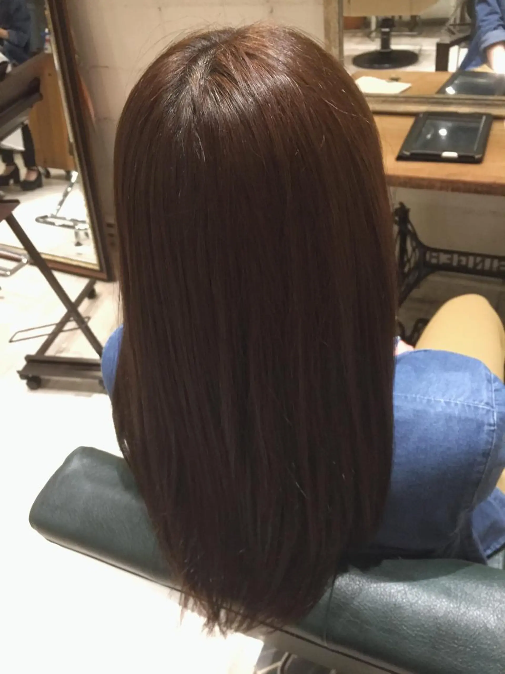 ロング パーマ 縮毛矯正 ◇おの あすか◇のヘアスタイル