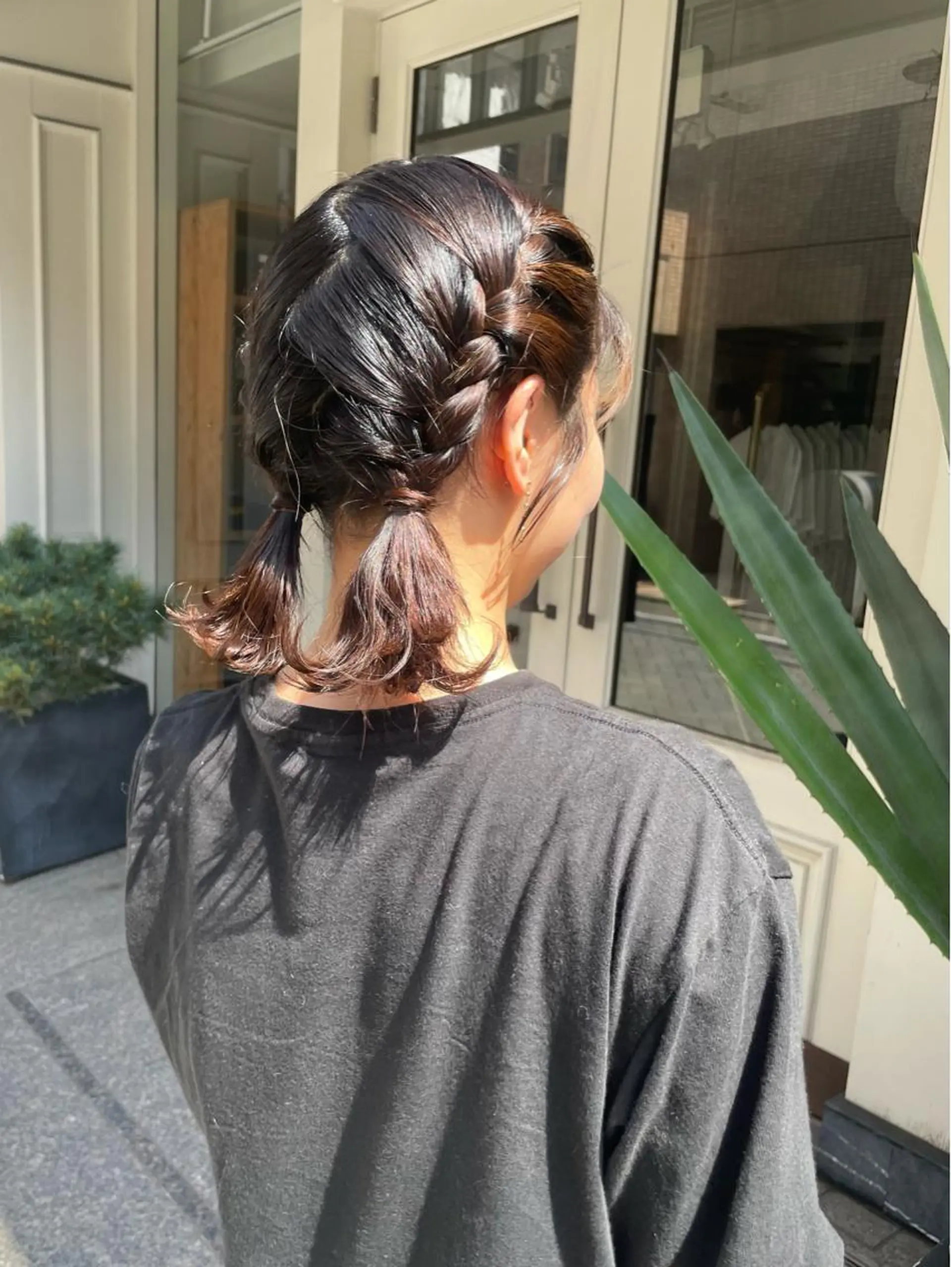 ミディアム ヘアアレンジ ヘアセット 小原 慧美のヘアスタイル