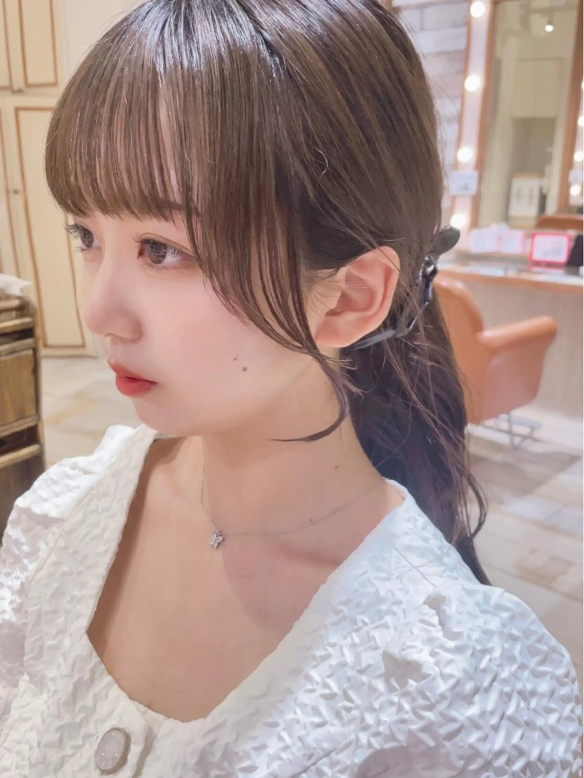 ミディアム カット 小幡永吉 ✨ショート✨韓国✨のヘアスタイル