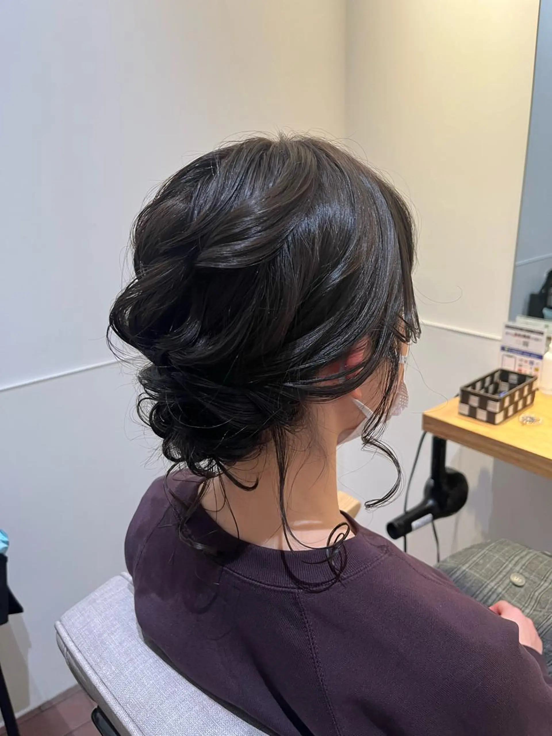 ミディアム ヘアアレンジ マンツーマン 縮毛矯正/マユコのヘアスタイル