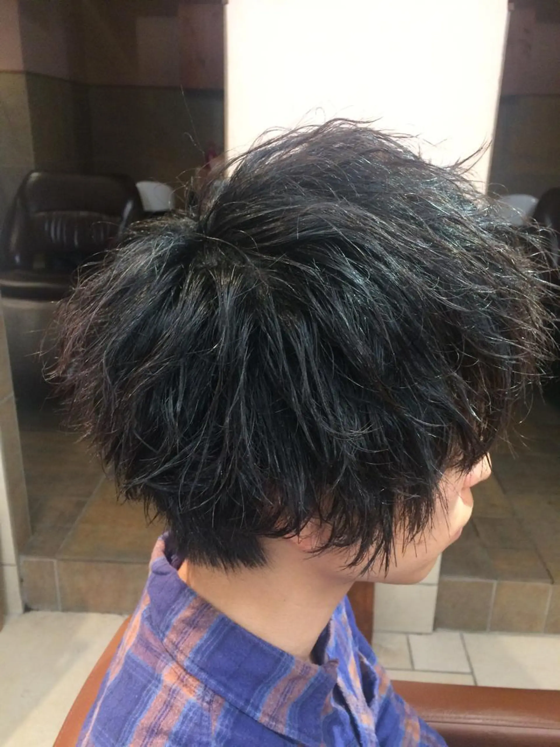 カラー パーマ ヘアアレンジ メンズ メンズパーマの巨匠 鈴木純のヘアスタイル