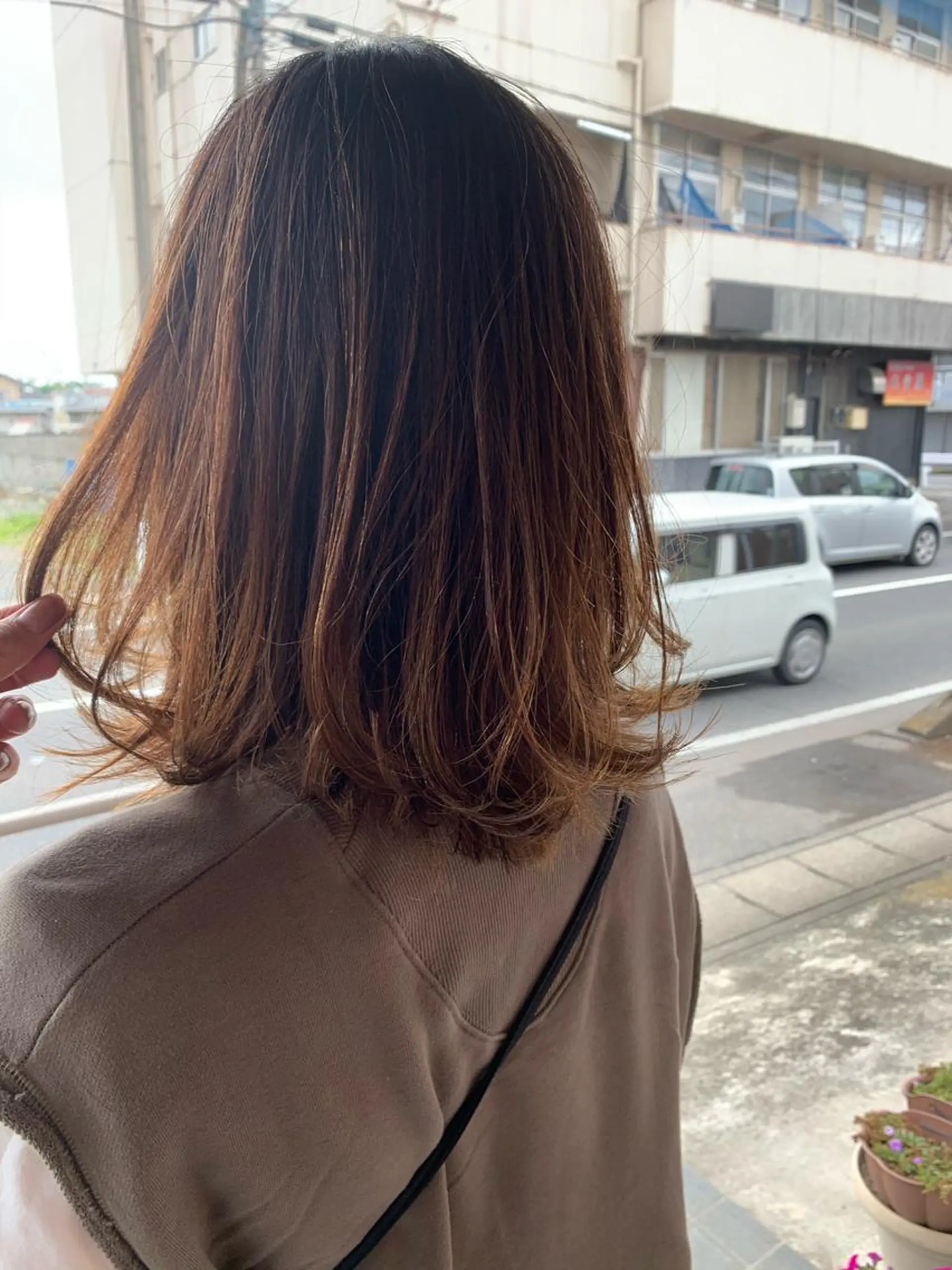 ミディアム 狩野 純一郎のヘアスタイル