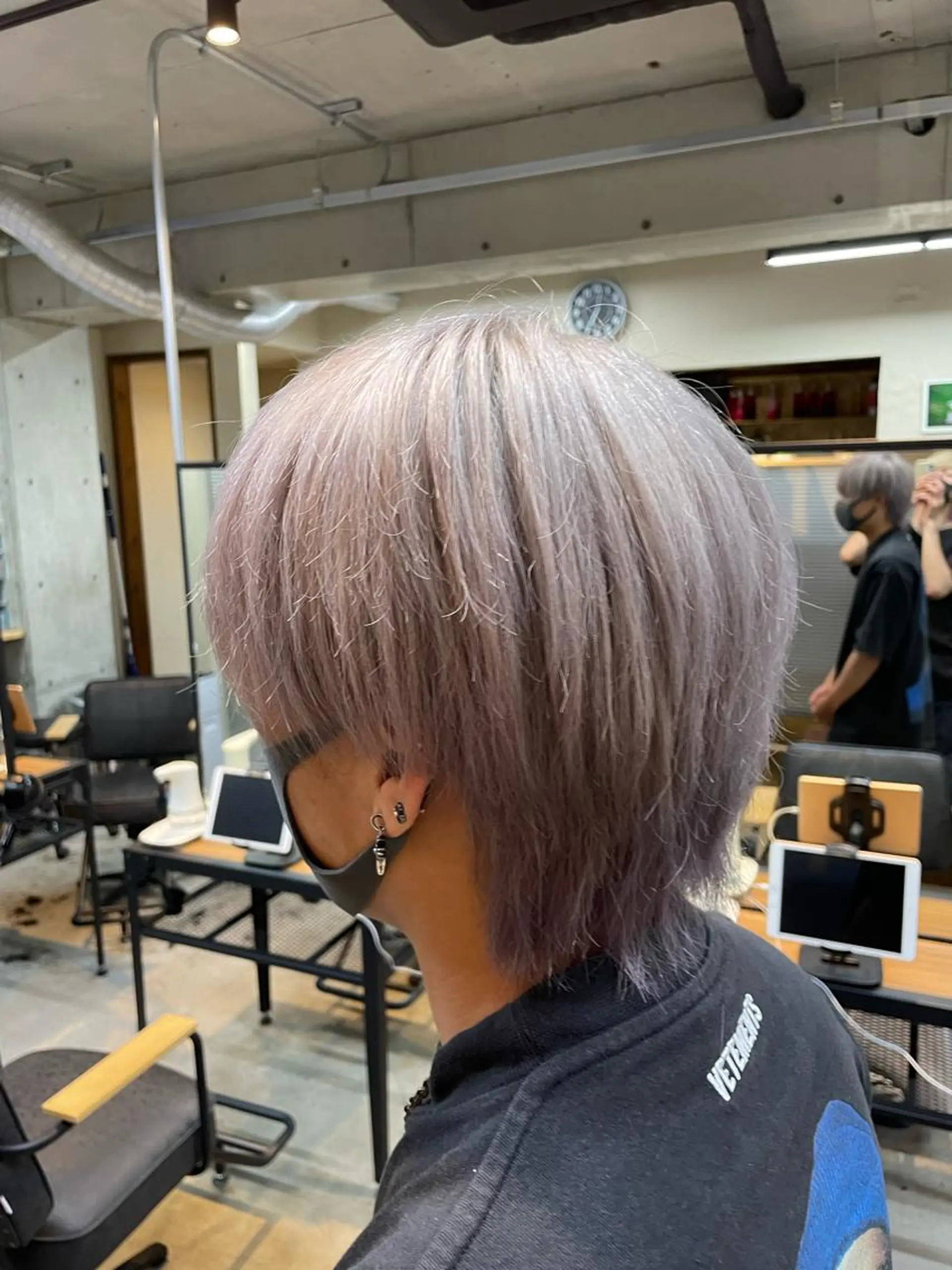 カラー メンズ カット ヘアカラー トリートメント メンズ韓国ヘア👹 KAJIのヘアスタイル