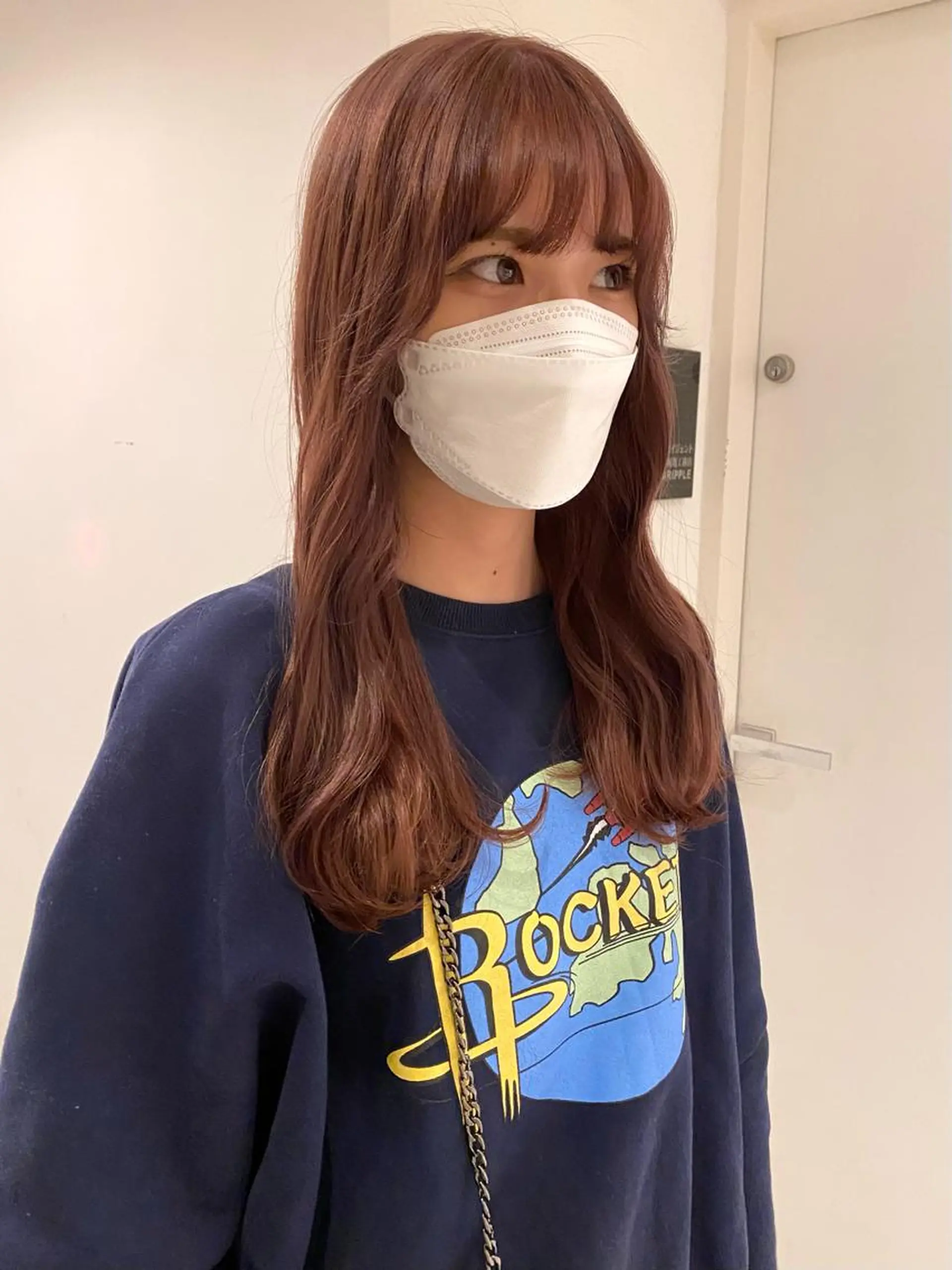 ロング カラー ベージュカラー ピンクカラー ピンクベージュ アオイ🩵暖色 /まろやかカラーのヘアスタイル