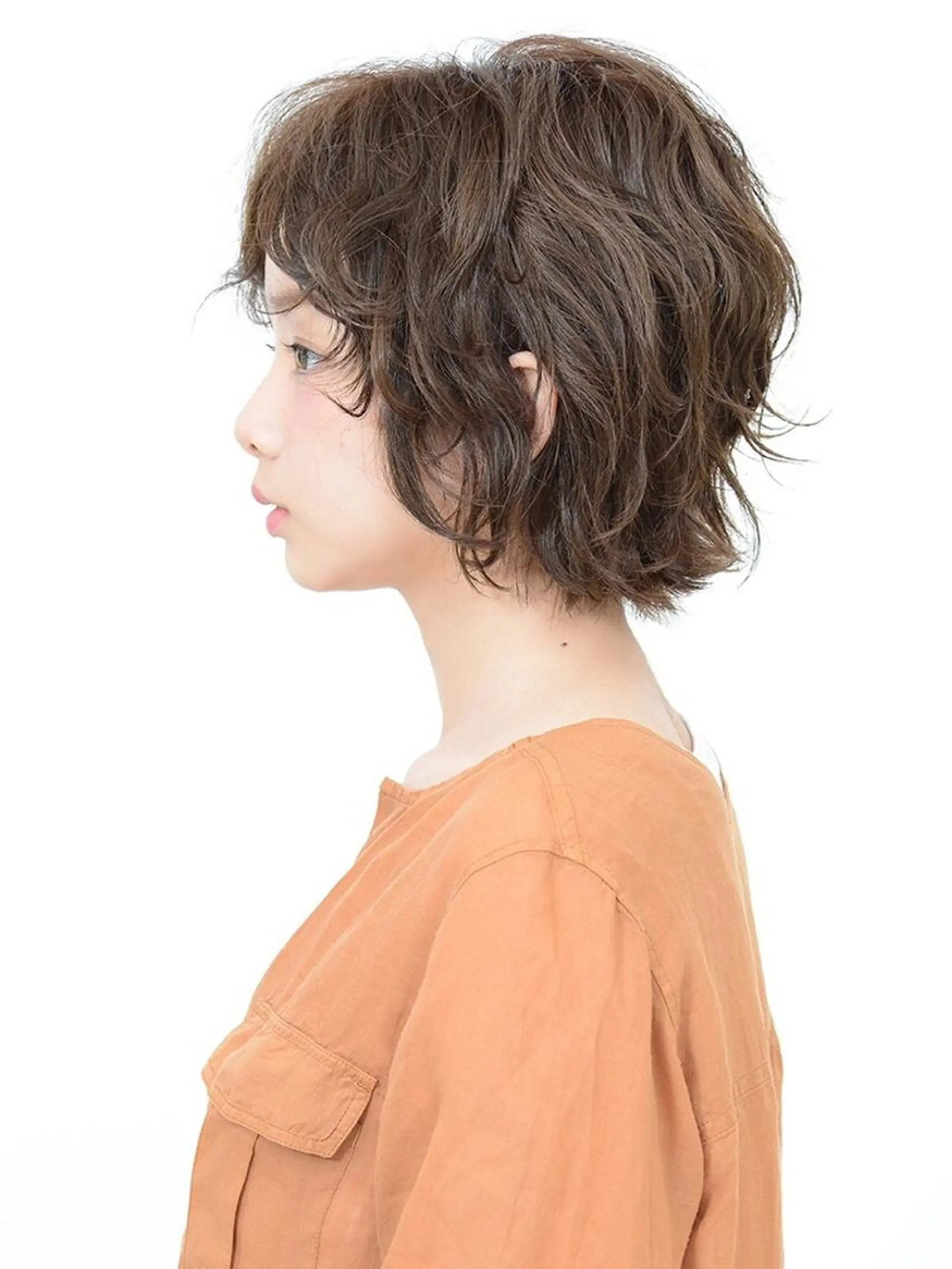 ショート カラー パーマ ショート/ボブ オオタダイスケのヘアスタイル