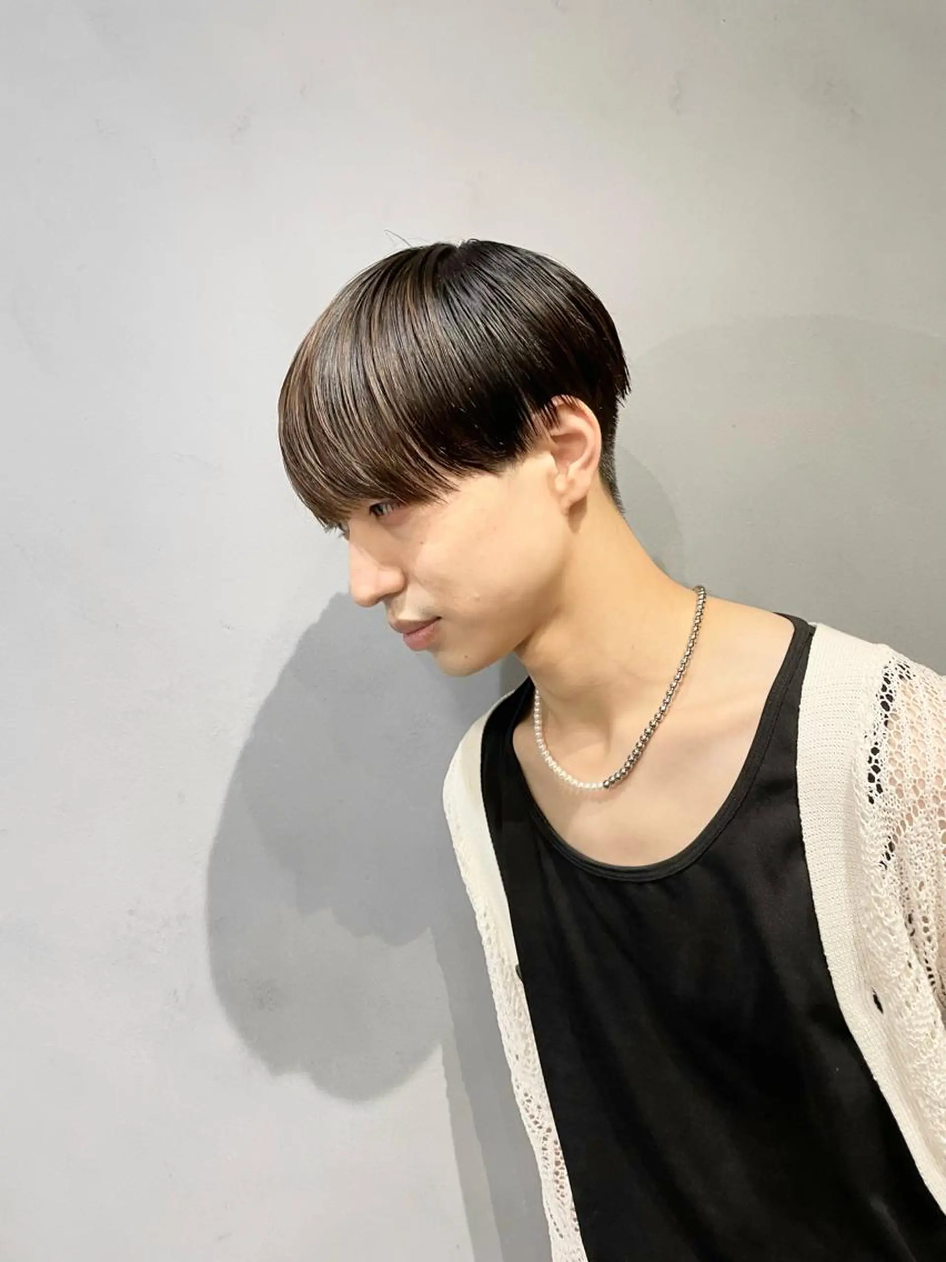 ショート メンズ マッシュ 刈り上げ カット メンズカット✂️ パーマ寺西優真のヘアスタイル