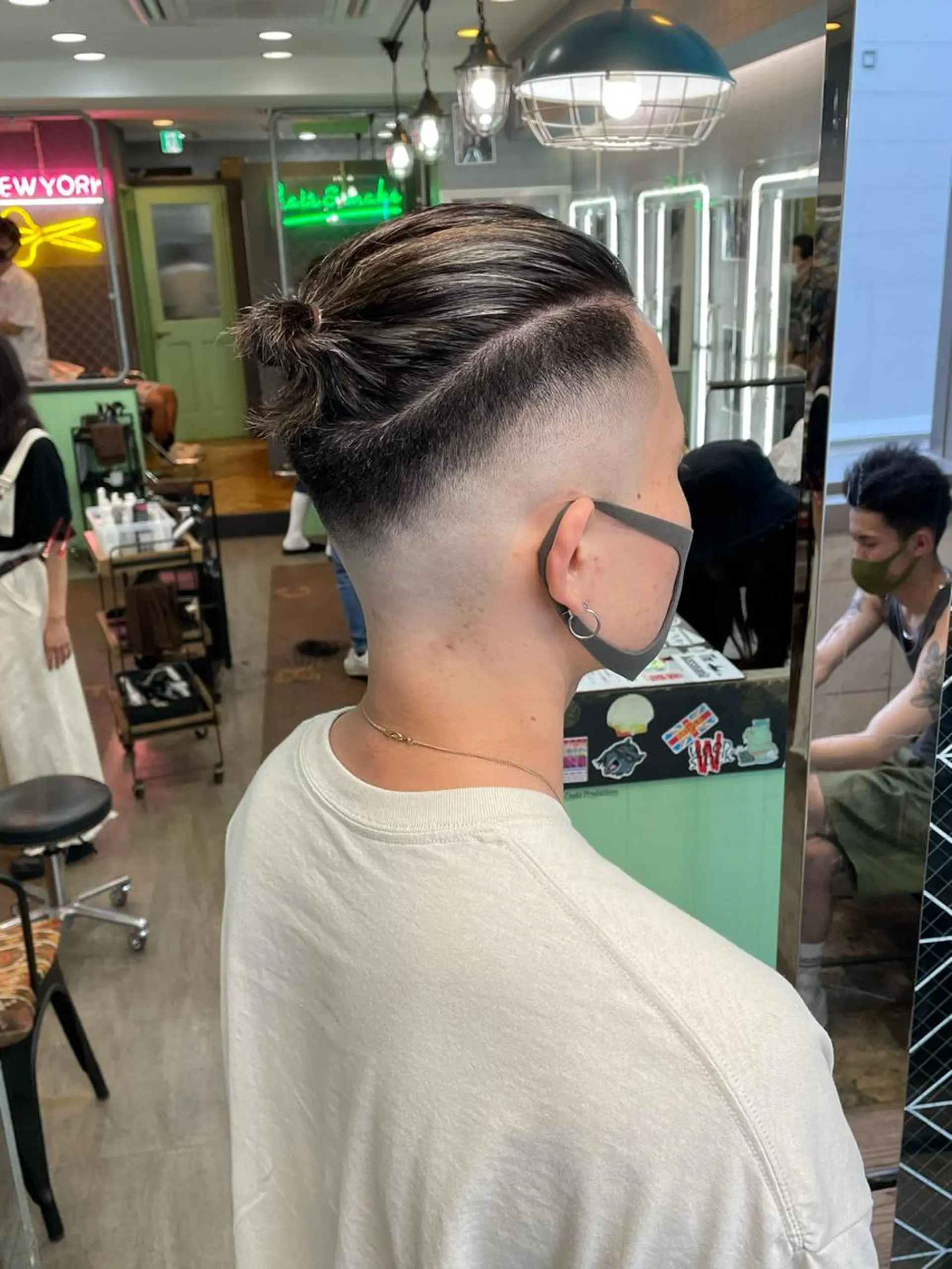 メンズ フェードカット スキンフェード カット 渋谷/フェード/ 國分 翔のヘアスタイル