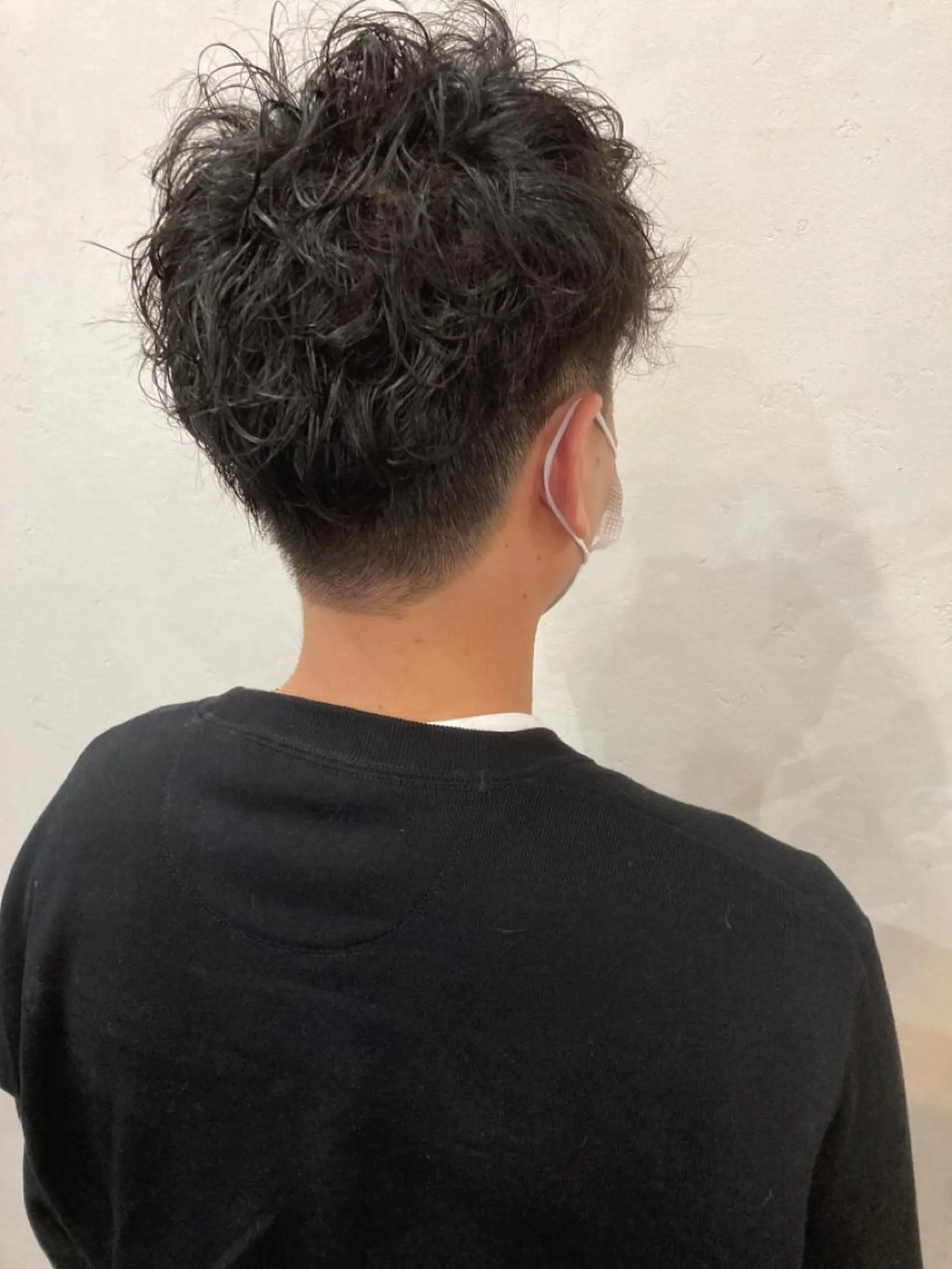 ショート パーマ 下小鶴 優治のヘアスタイル