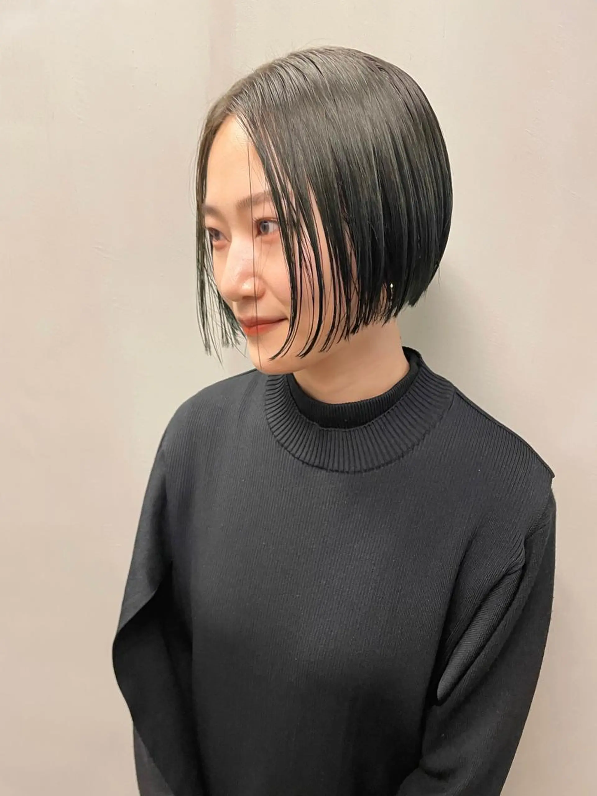 ミディアム カラー パーマ ヘアアレンジ メンズ キッズ ネイル マツエク・マツパ ミント カット トリートメント tatsumi/ボブ ウルフ/レイヤーのヘアスタイル