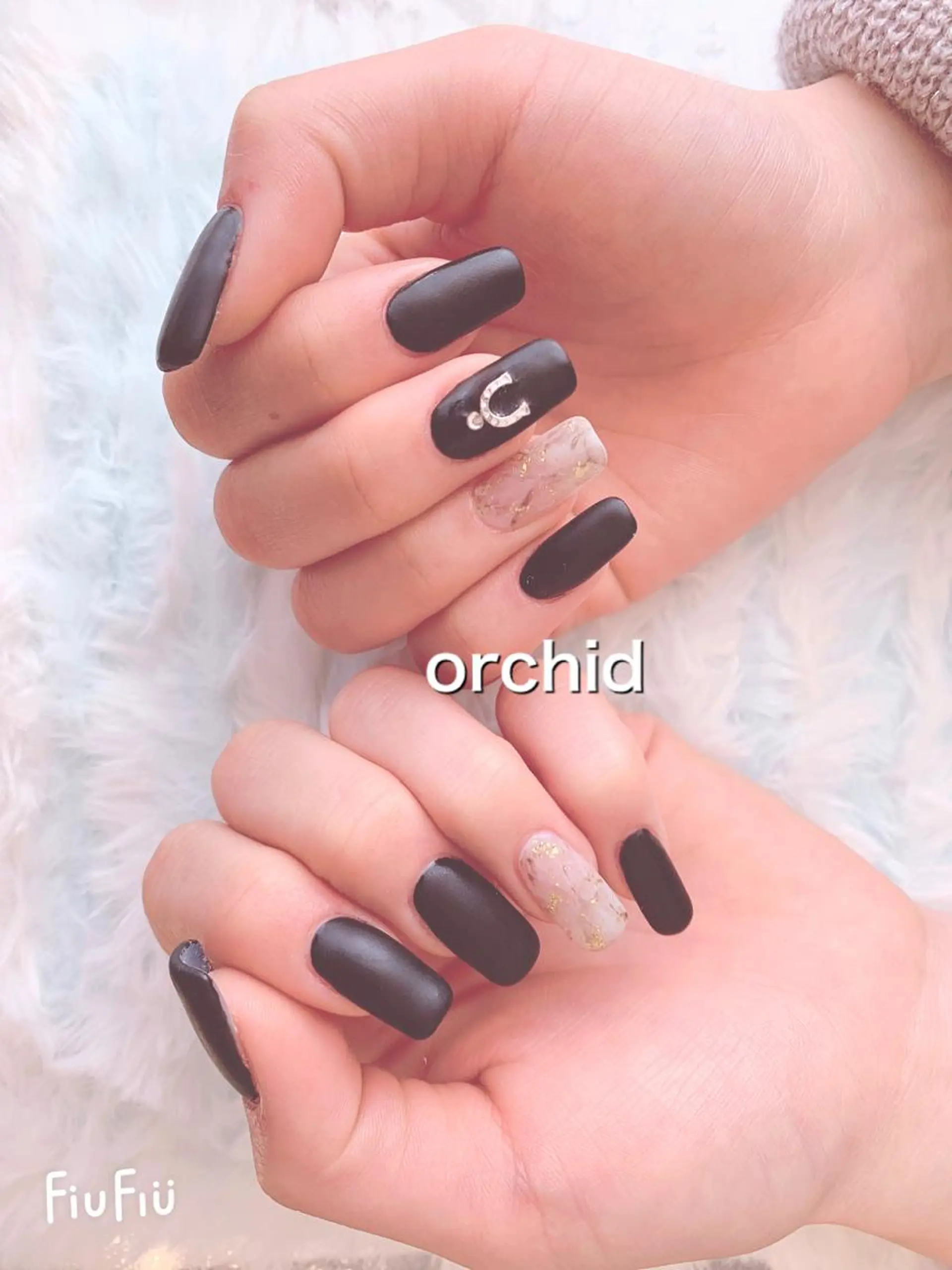 ネイル orchid ♡オーキッドのネイルデザイン