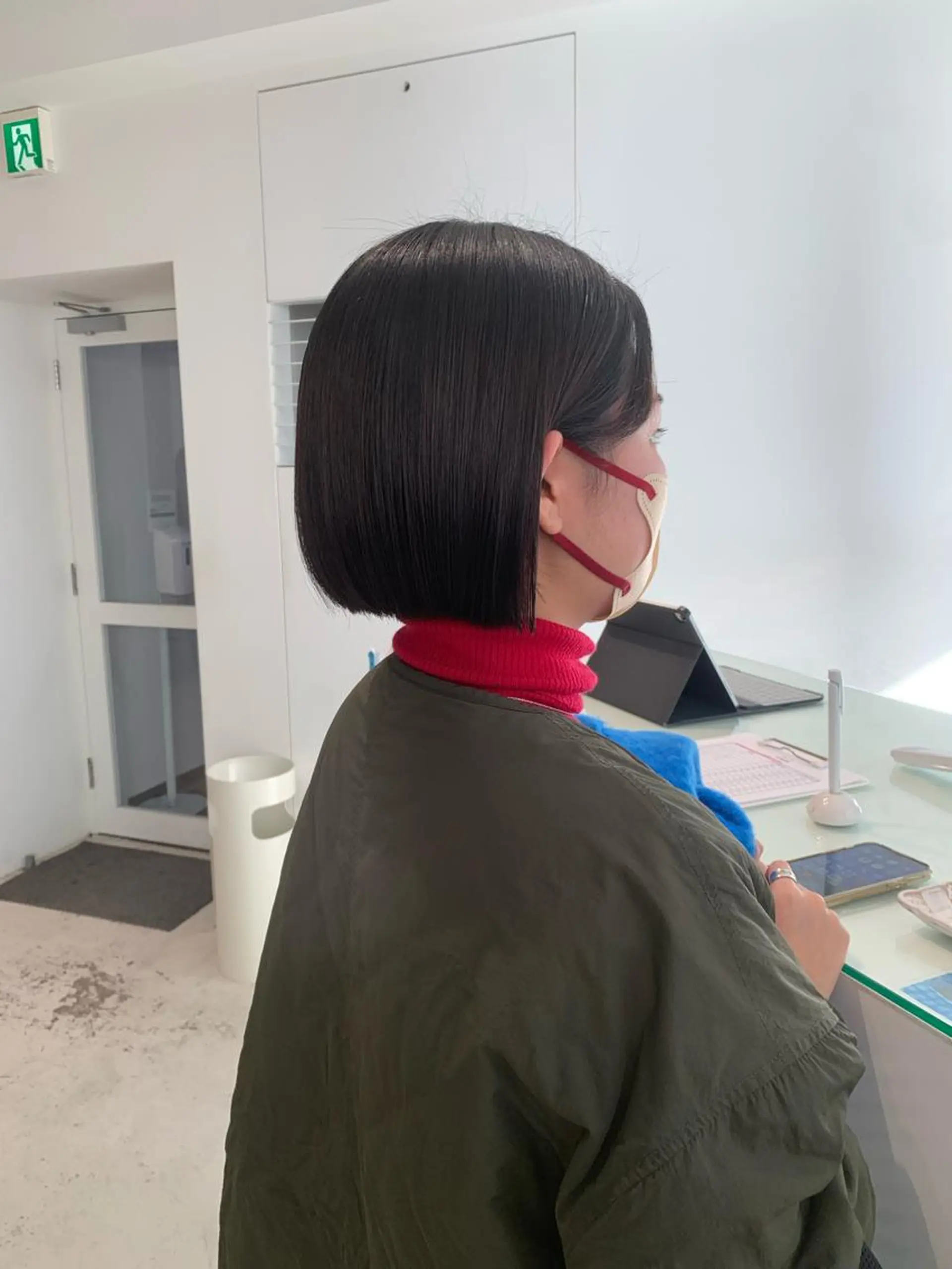 ショート カラー カット ヘアカラー トリートメント bob/ aoiのヘアスタイル