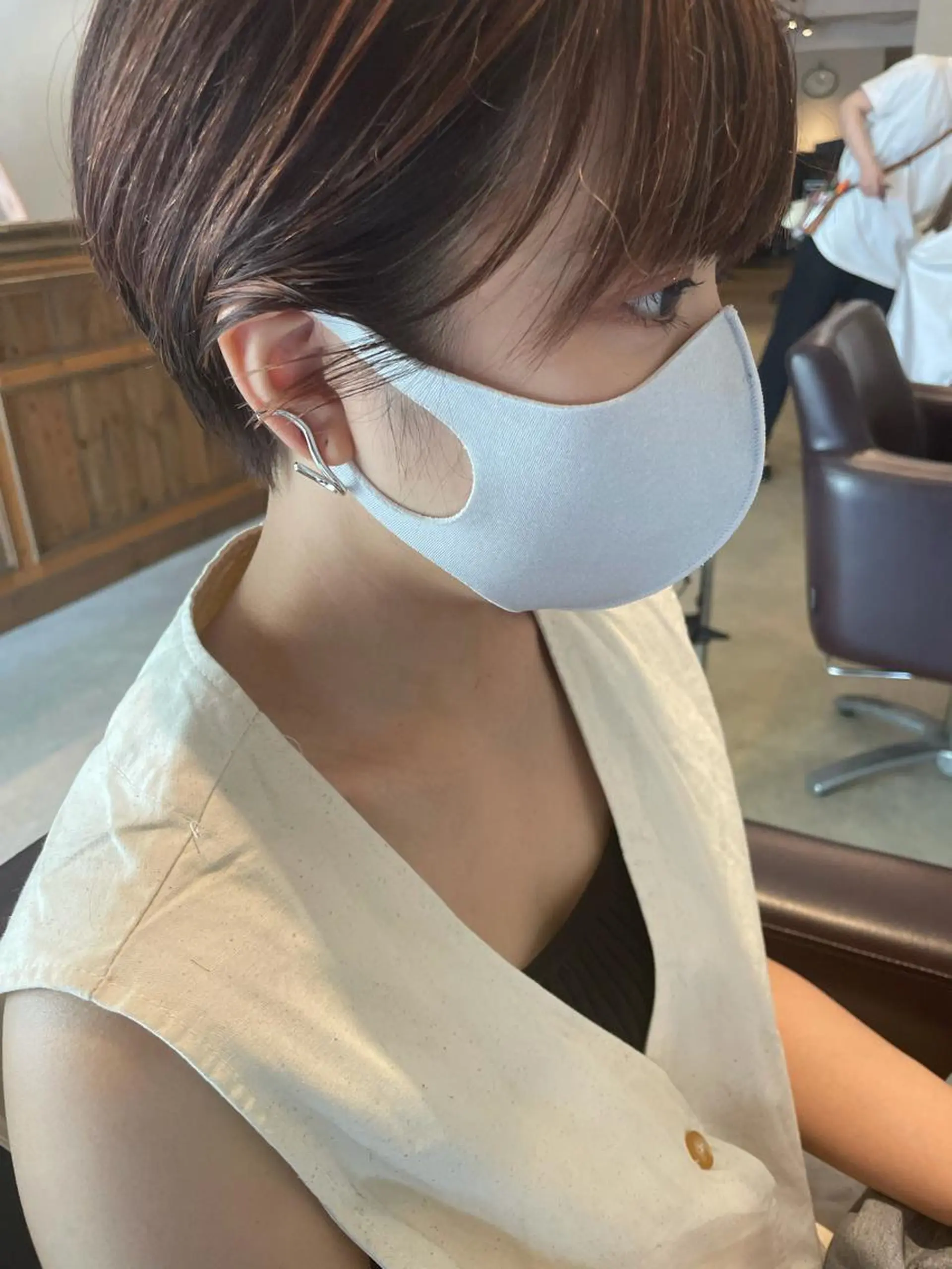 ショート ショートヘア 東京の技術を 京都で✂︎🕊️💖のヘアスタイル