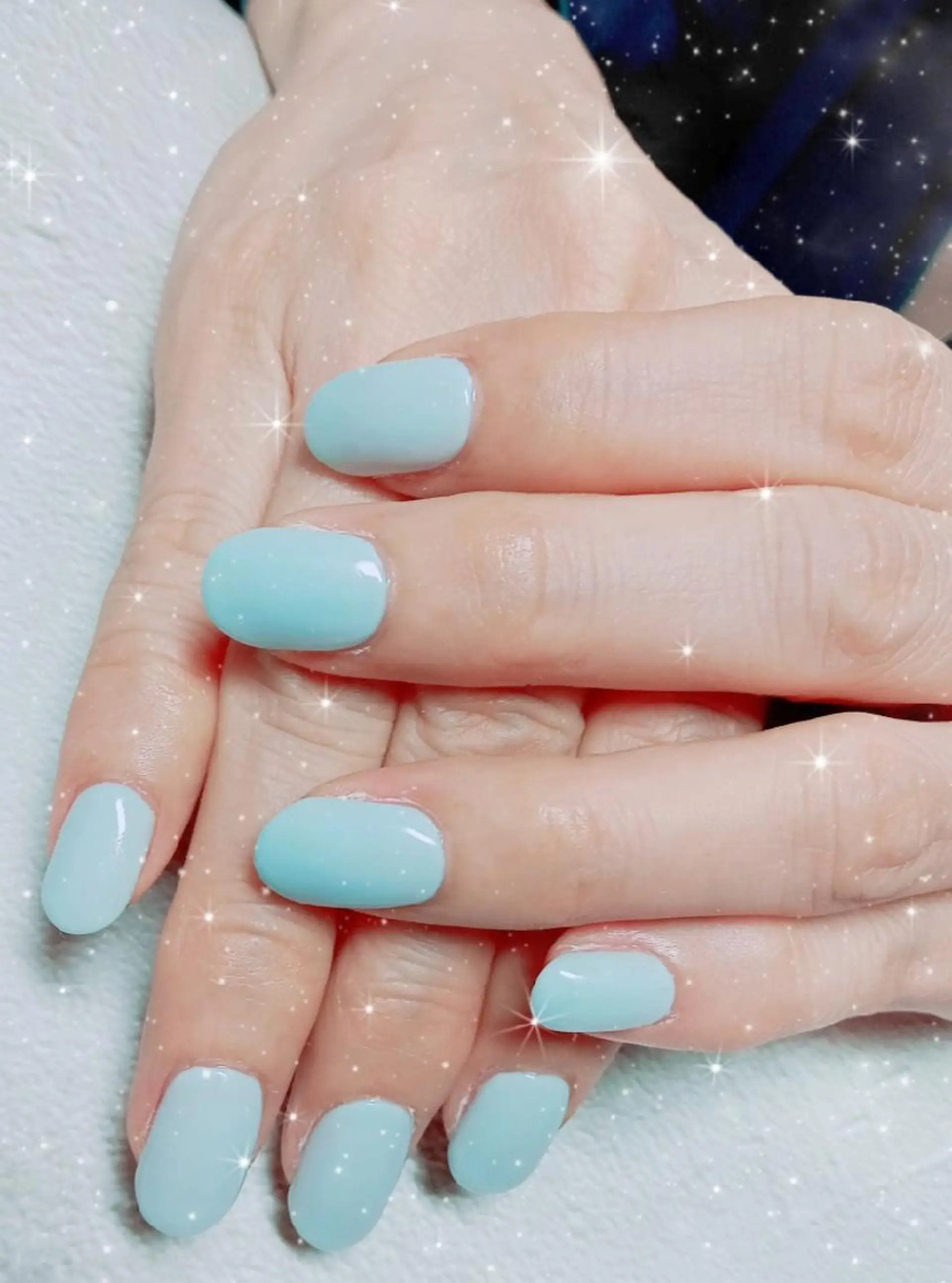 ネイル ワンカラーネイル シンプルネイル ハンドネイル flure de neige yukiのネイルデザイン