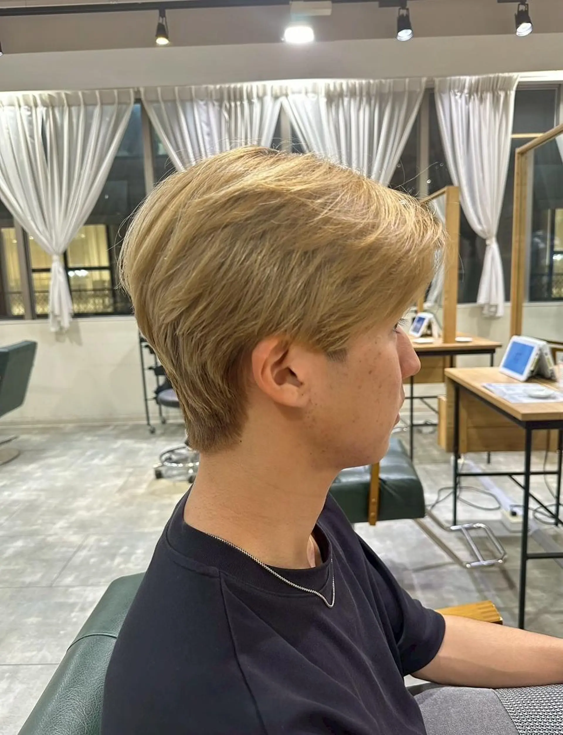 メンズ センターパート honoka ￤モデル様募集中￤のヘアスタイル