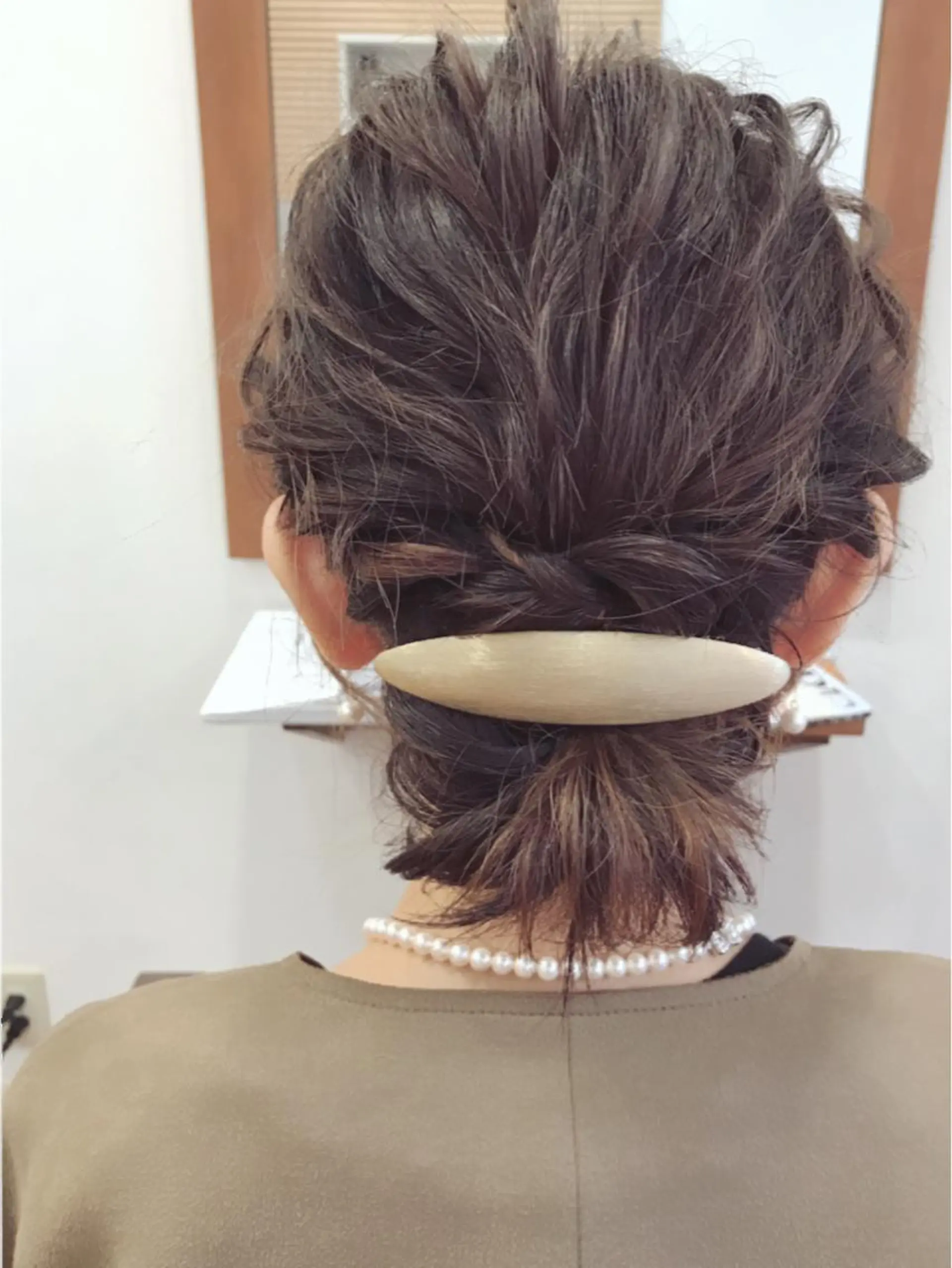 ヘアアレンジ ボブ 秋谷 伸江のヘアスタイル