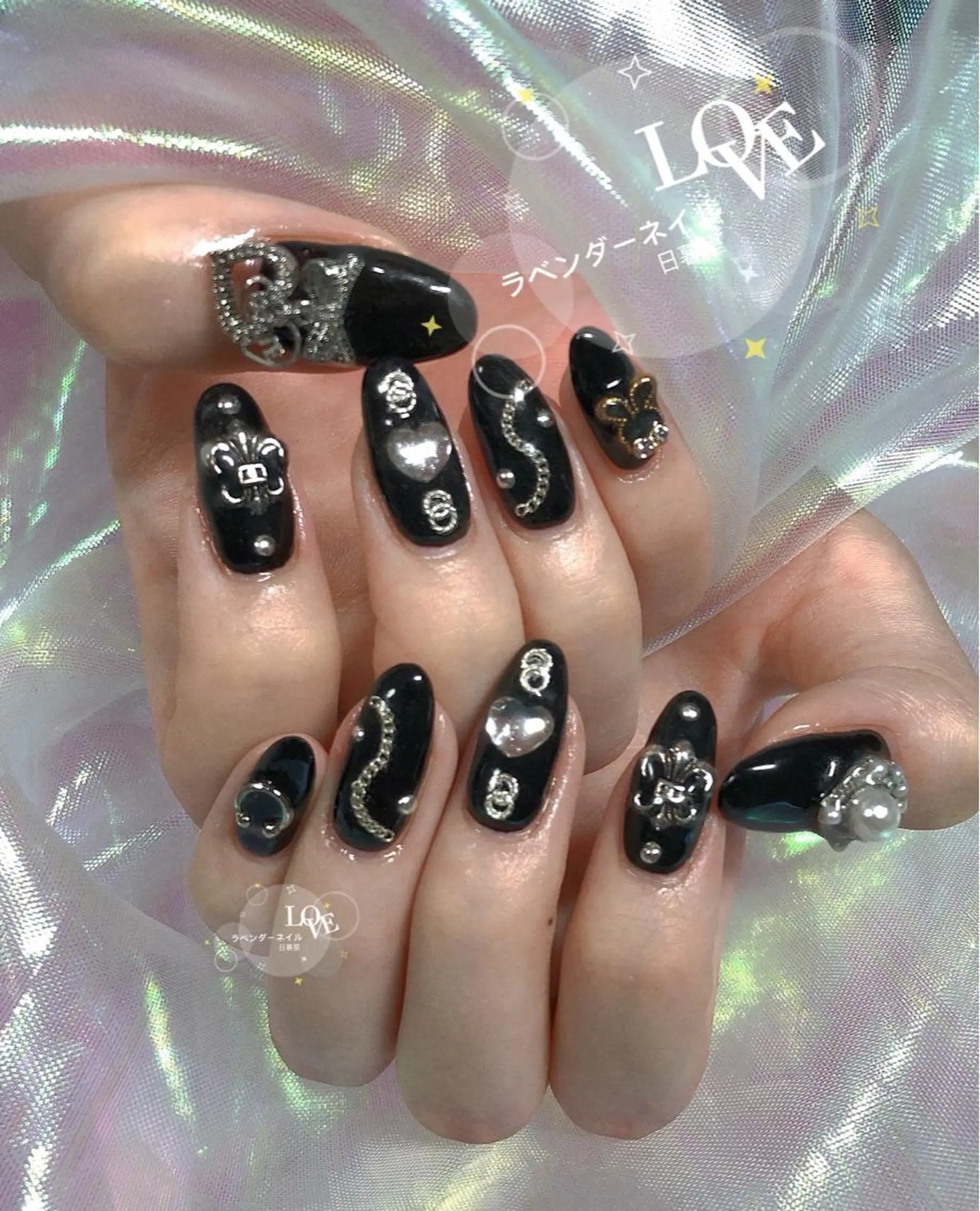 ネイル ラベンダー💖日暮里 ルル💖ネイルのネイルデザイン