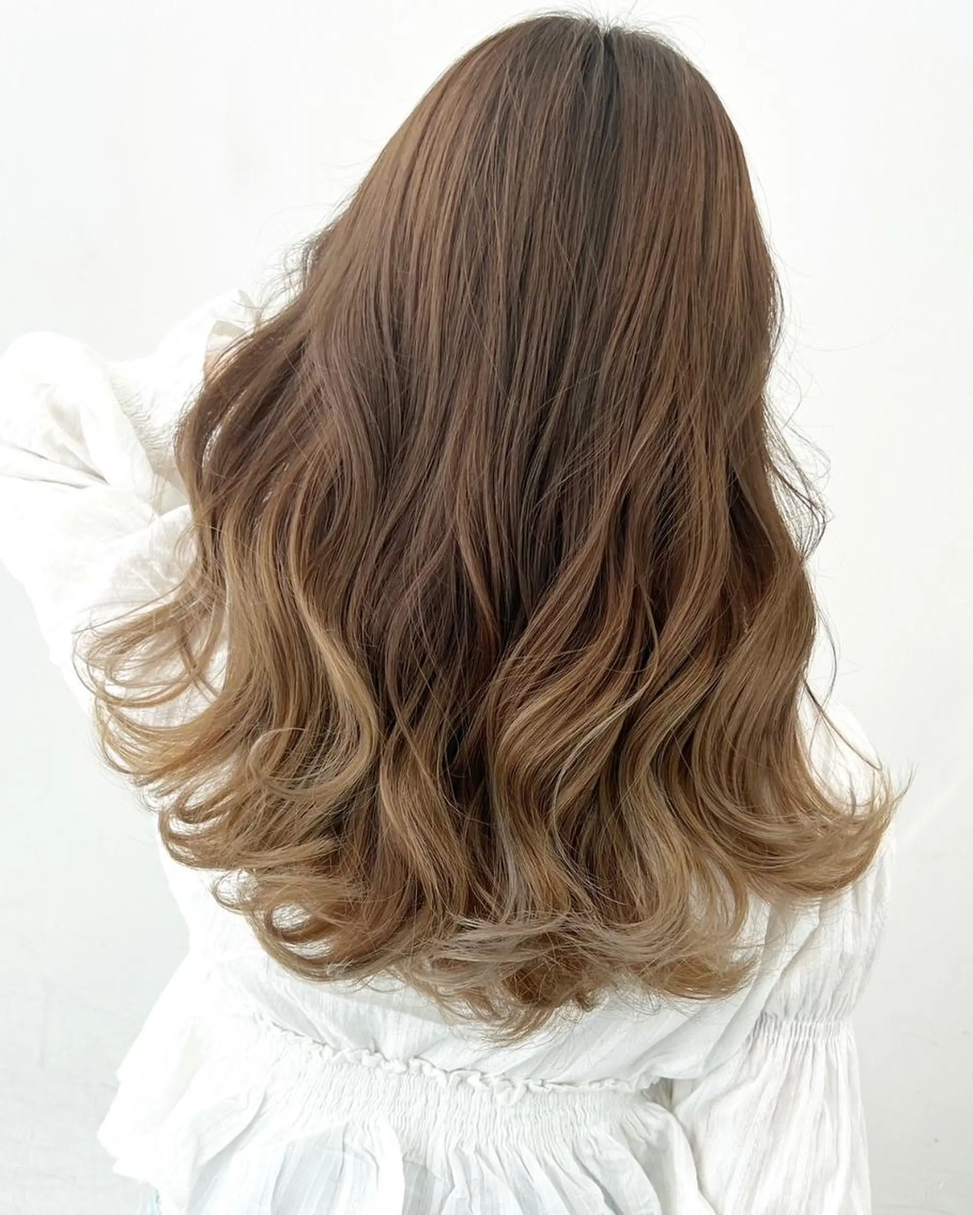 カラー ロング アディクシーカラー アッシュ ブルーカラー ダークアッシュ グレージュ 【公式】amble luxe池袋東口🩷のヘアスタイル