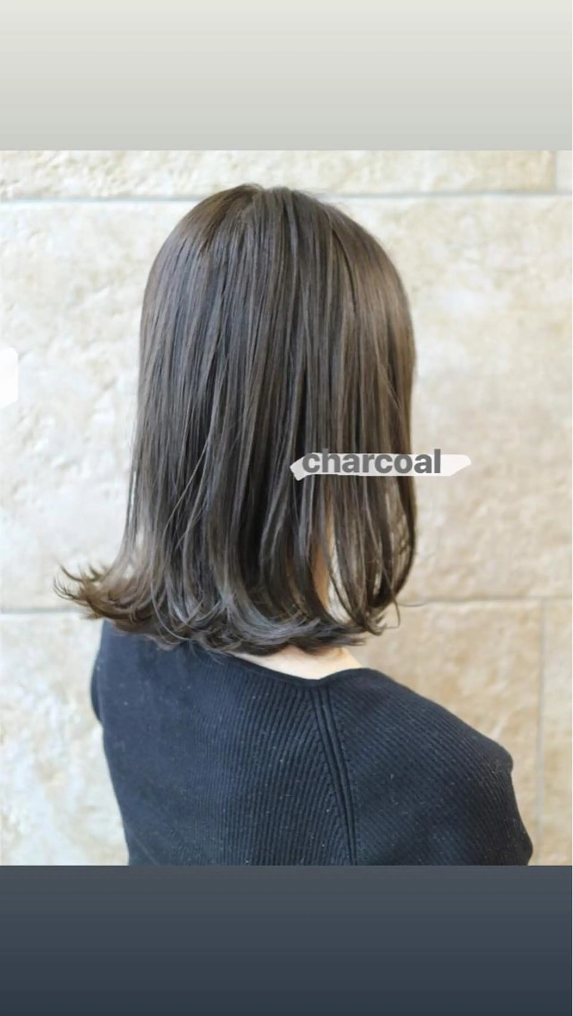ミディアム カラー グレージュ 斉藤 貴也のヘアスタイル