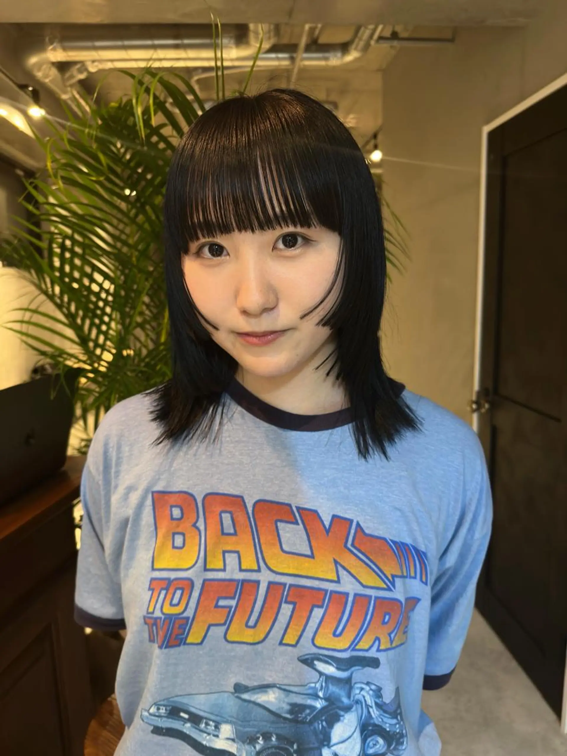 ミディアム 斎藤祐樹 /レイヤー/パーマのヘアスタイル