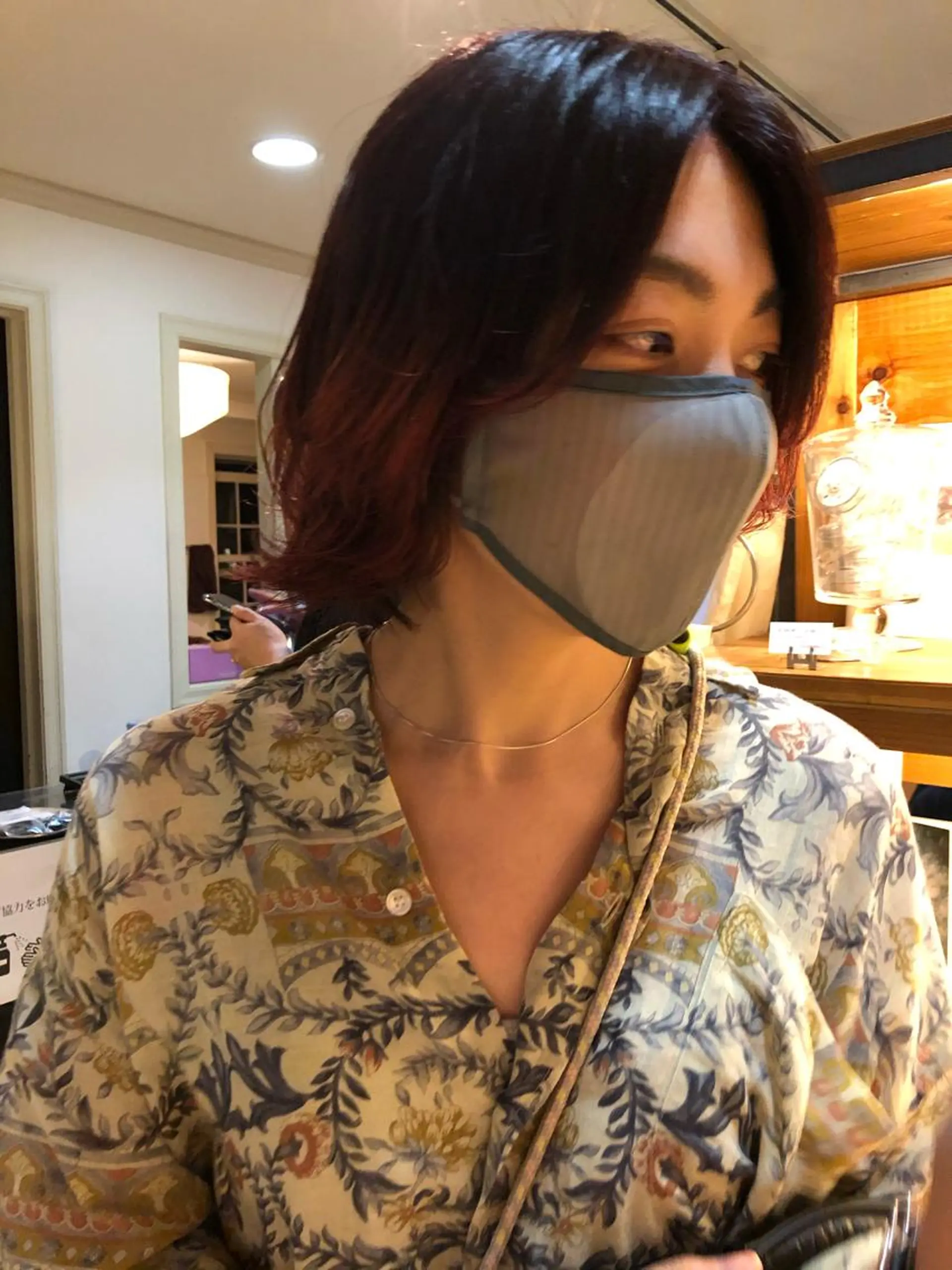 ミディアム カラー eri kinjoのヘアスタイル