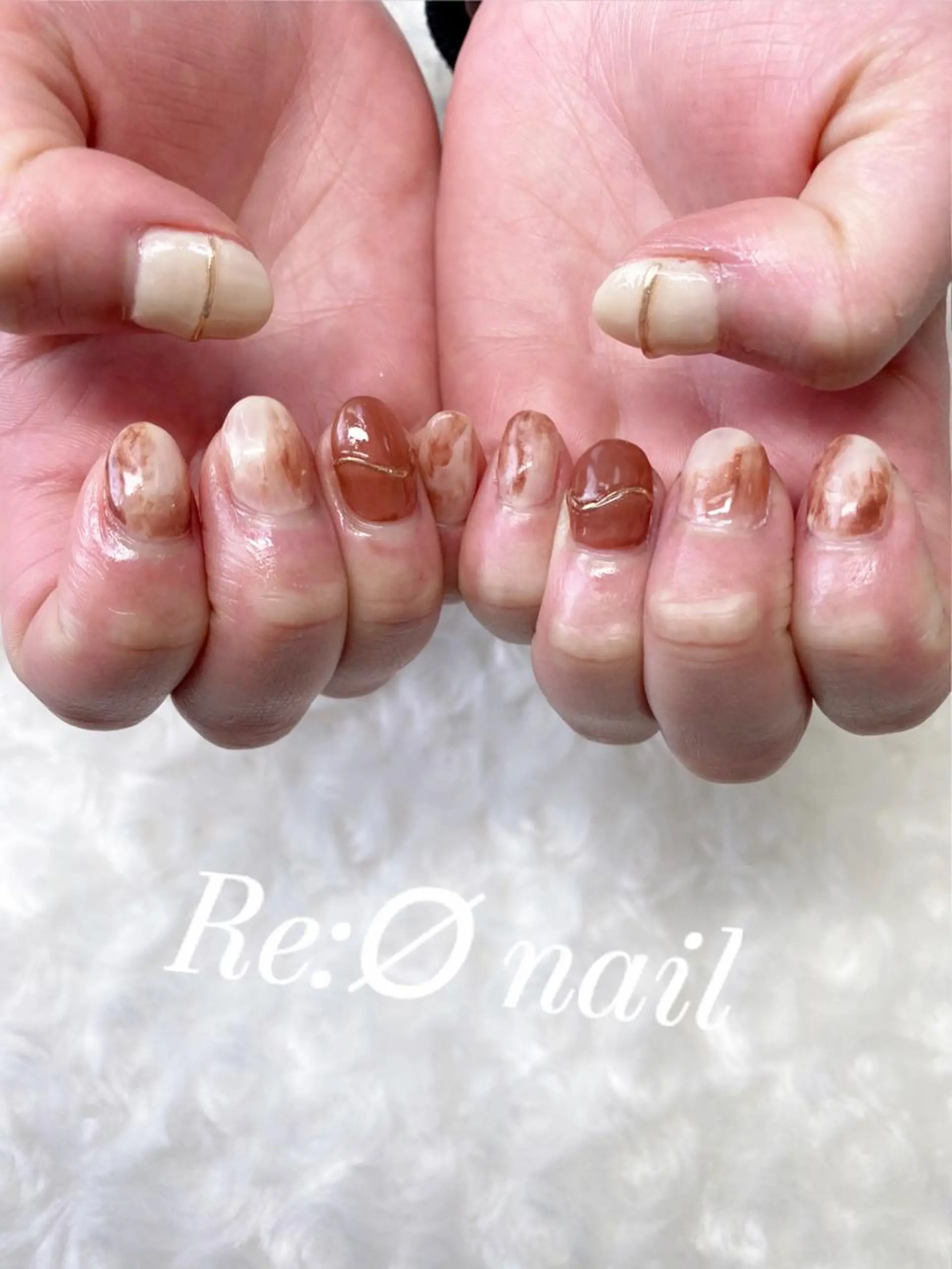 ネイル Re:Ø nail 🩵TSUJIのネイルデザイン
