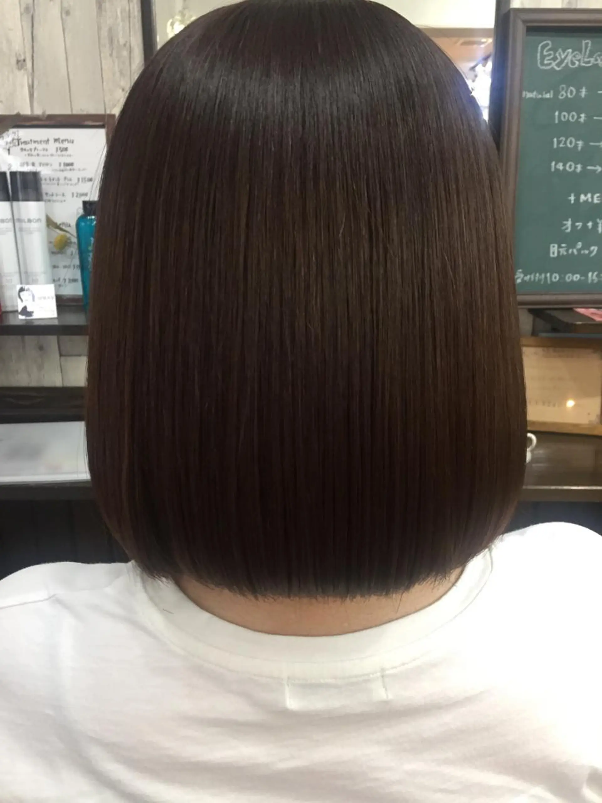 パーマ 縮毛矯正 中山 ルミ子のヘアスタイル