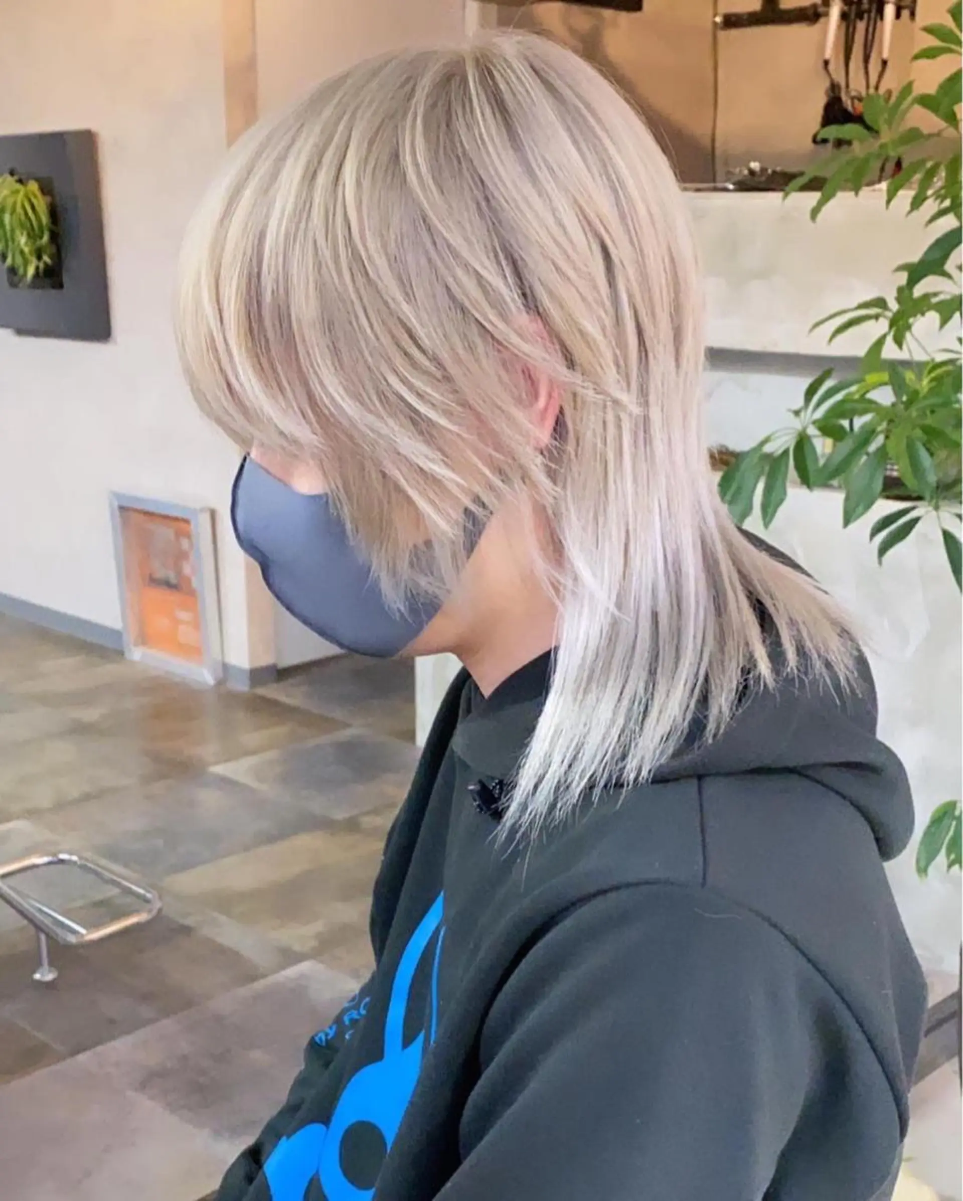 ミディアム カラー 藤田 清志のヘアスタイル