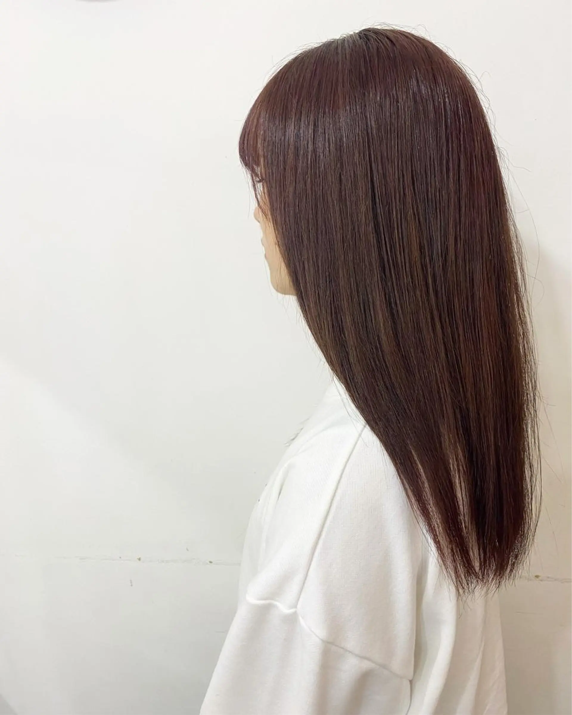 ロング カラー アッシュ ピンクカラー ピンクアッシュ フラム所属・WATANABE MISAKIのヘアスタイル