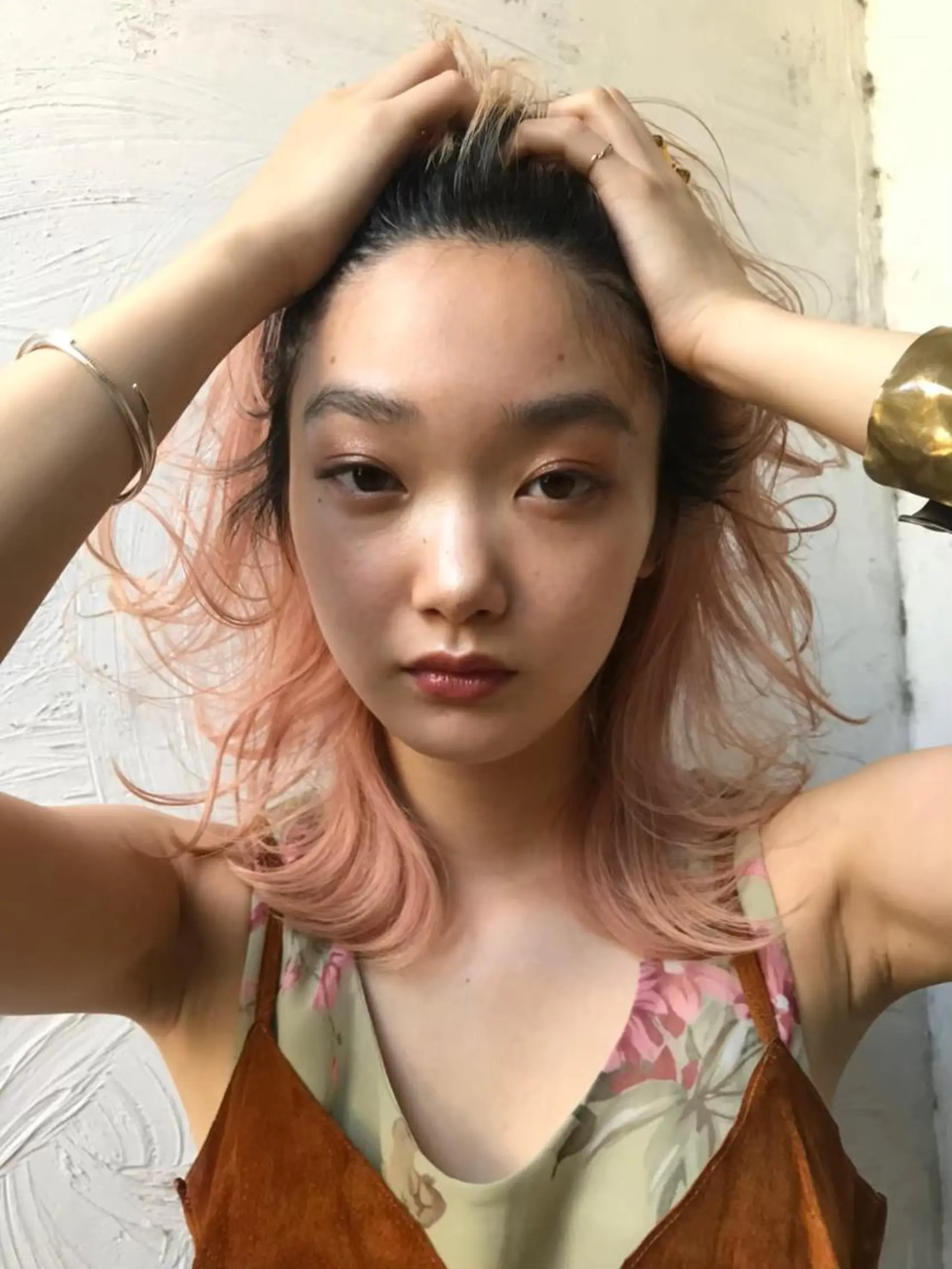 ミディアム カラー パーマ ヘアアレンジ 💈Chlom💈_ 公式_NewOpenのヘアスタイル