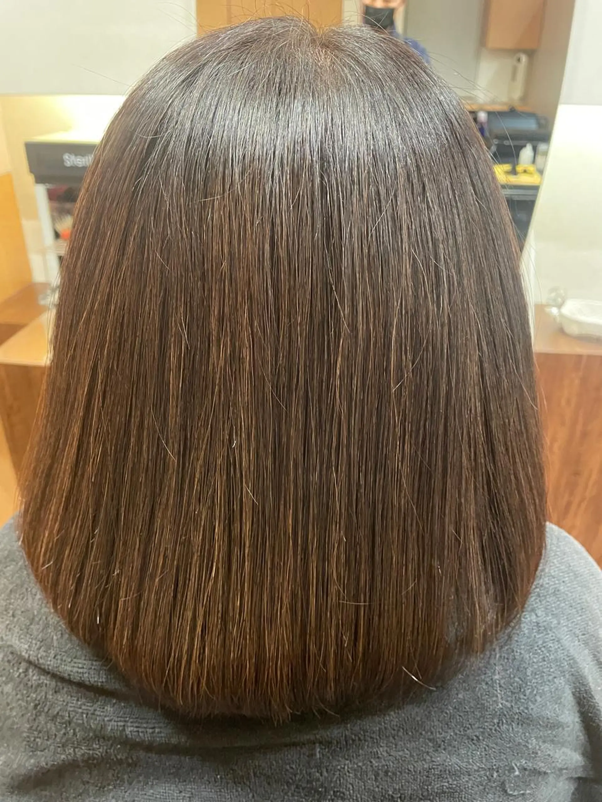 セミロング カラー ヘアカラー 美容室DO-UP 小川　貴彦のヘアスタイル