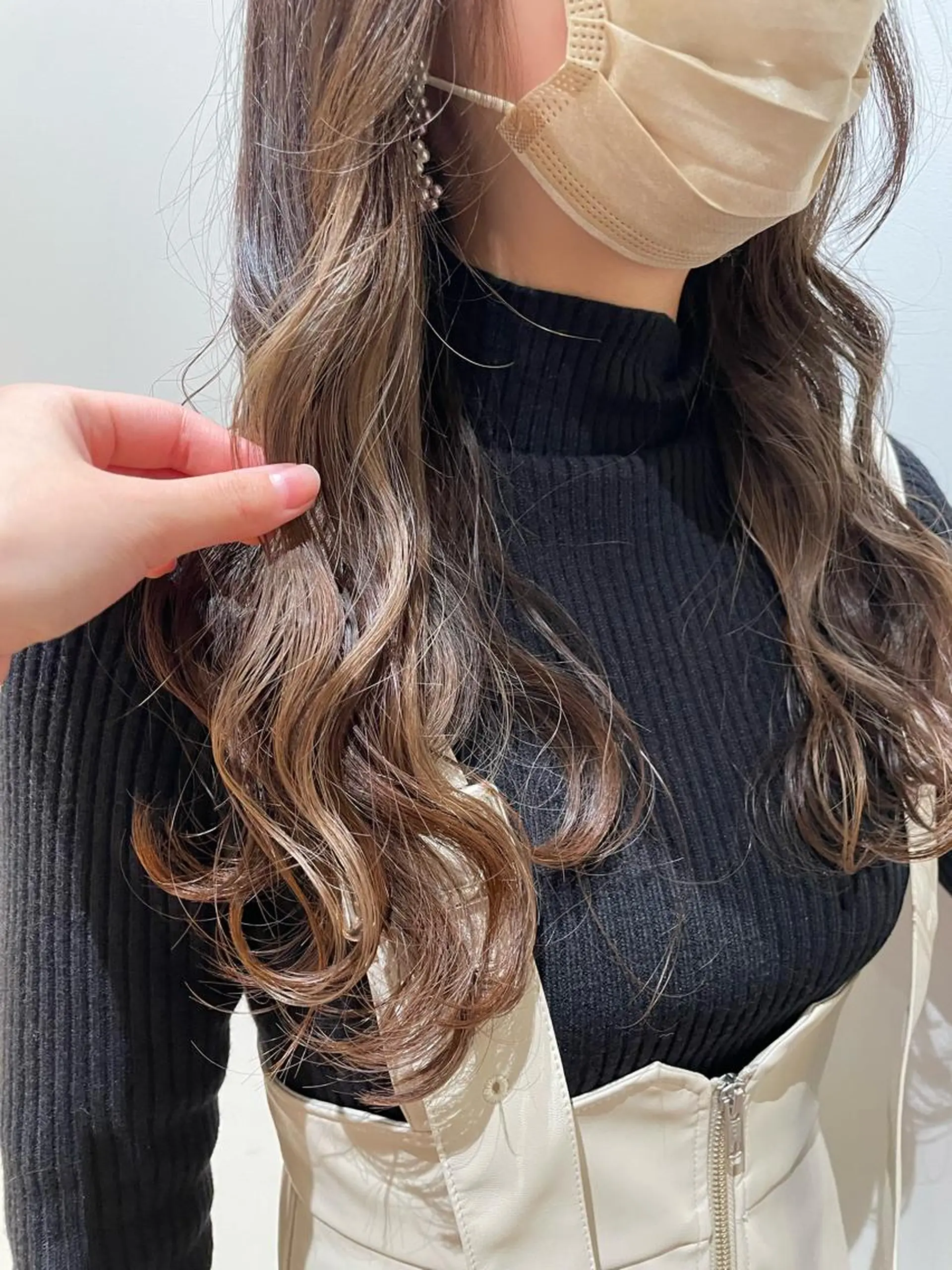 ロング カラー miu. ボブ/透け感カラーのヘアスタイル