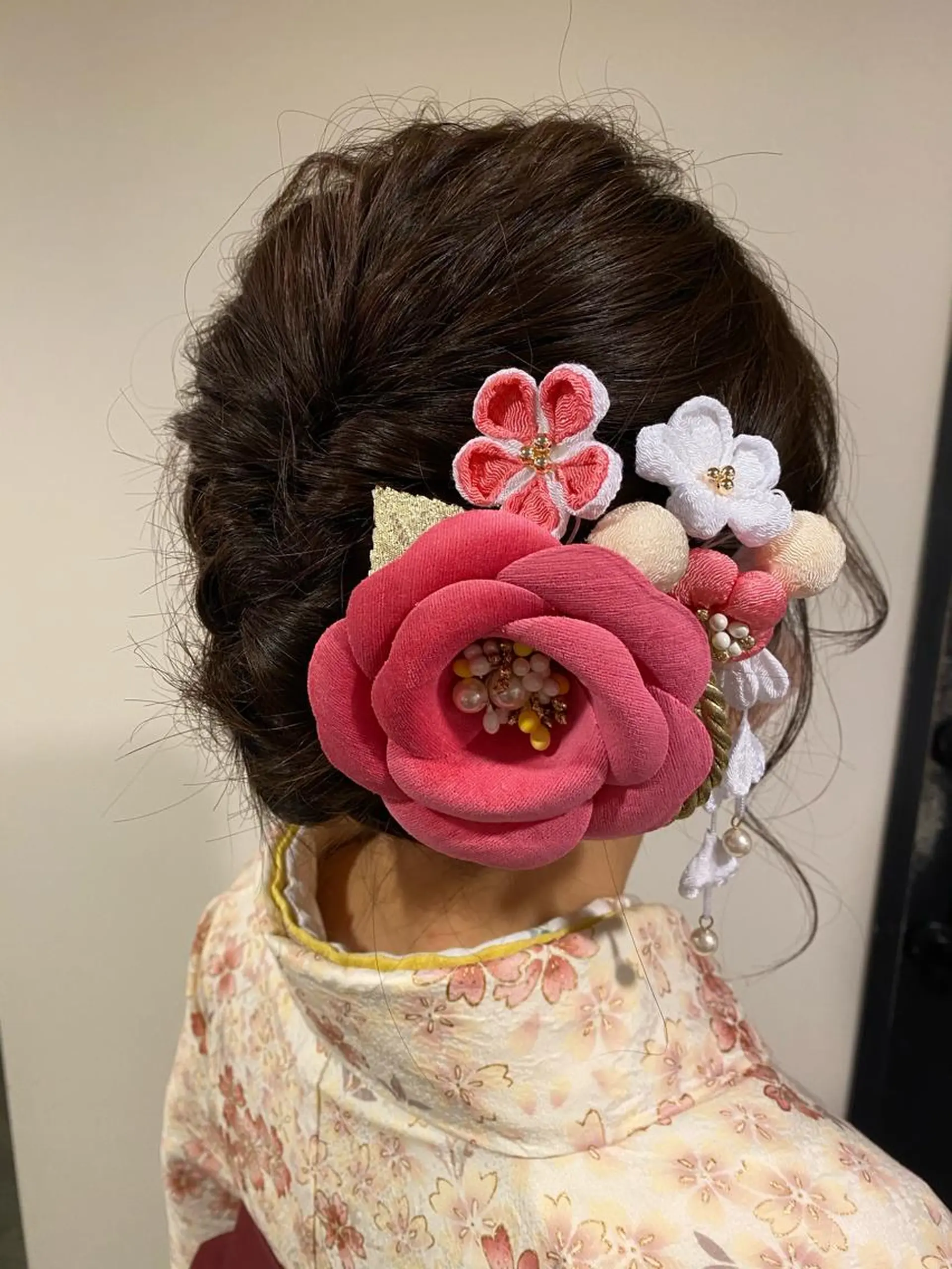 セミロング ヘアアレンジ kawamoto akaneのヘアスタイル