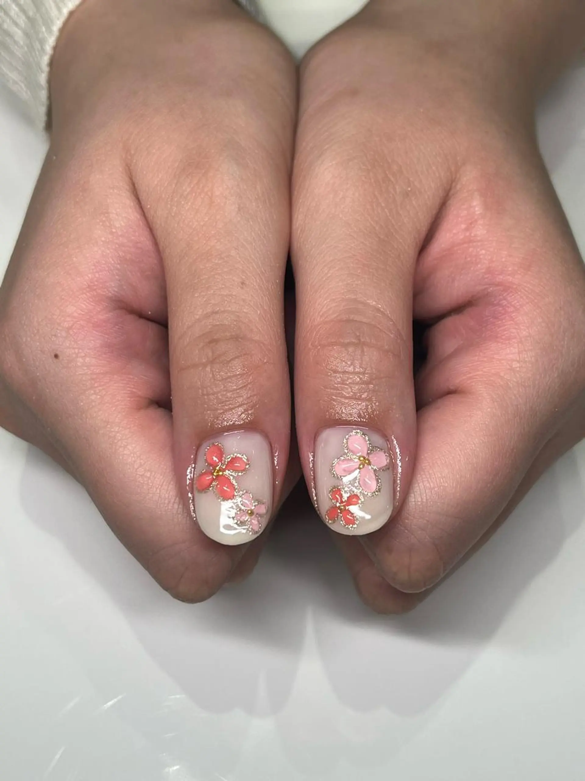 ネイル アートネイル Ribbon佐野店 小泉のネイルデザイン