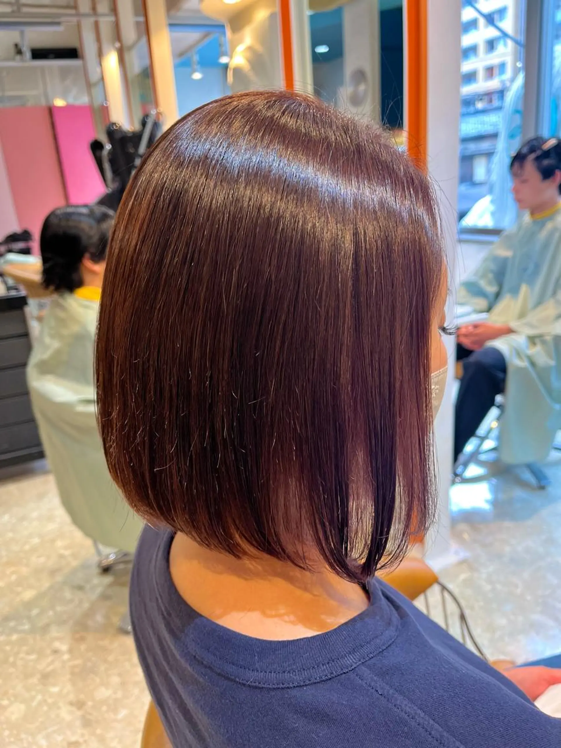 ショート カラー カット ヘアカラー 縮毛矯正 うしだ かおるのヘアスタイル