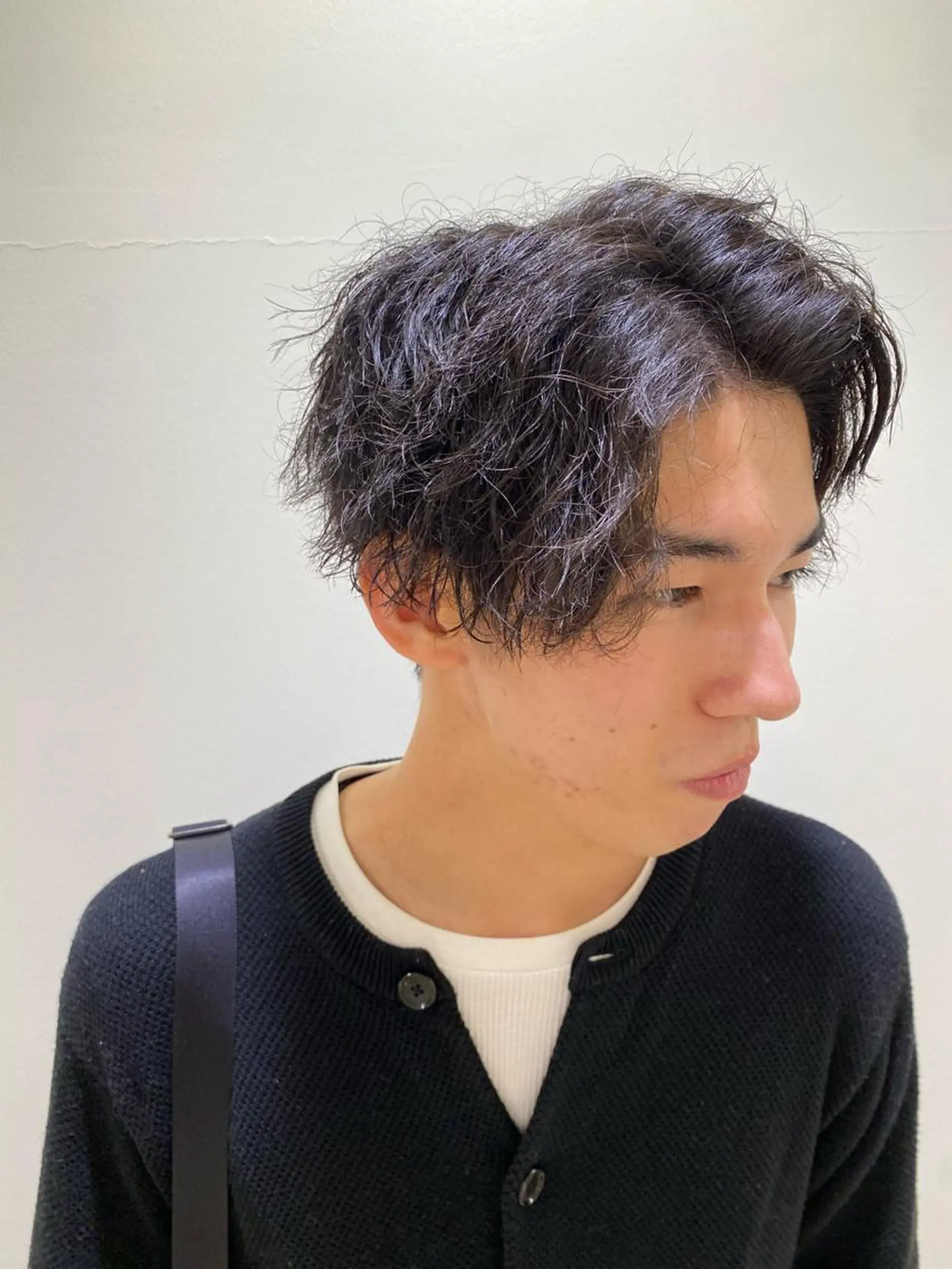 ミディアム 齋藤 大晟のヘアスタイル
